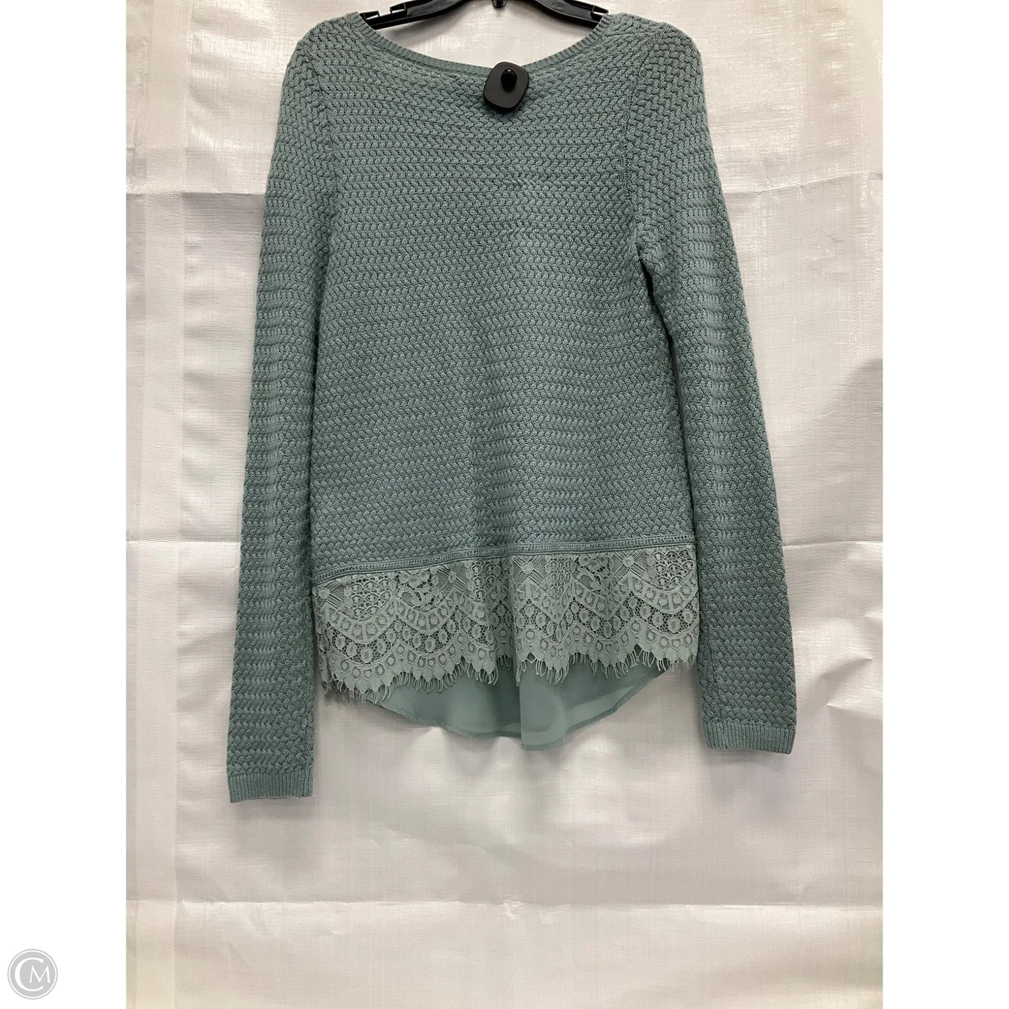 Top Long Sleeve By Lucky Brand In Green, Size: M