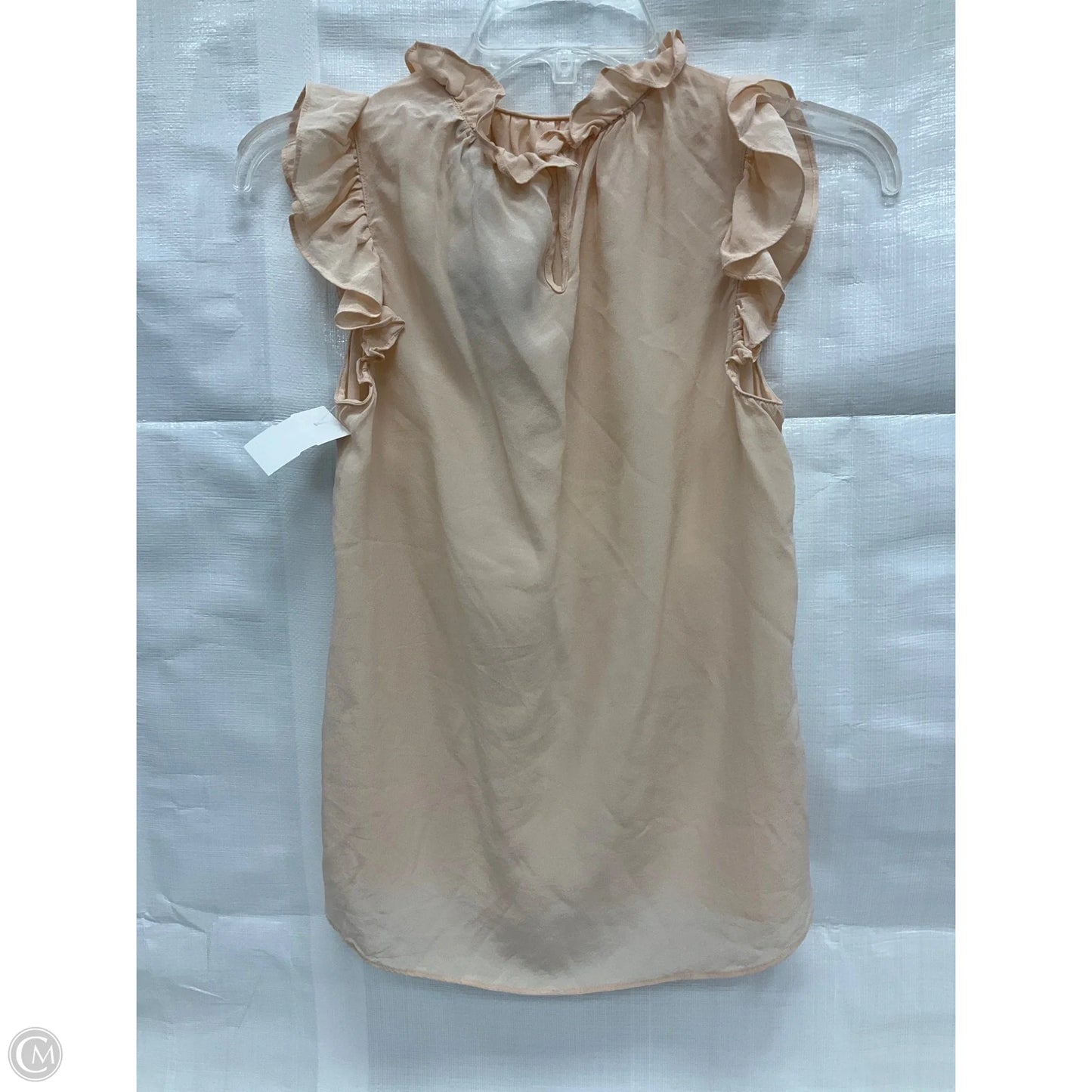 Top Sleeveless By Antonio Melani In Peach, Size: Xs