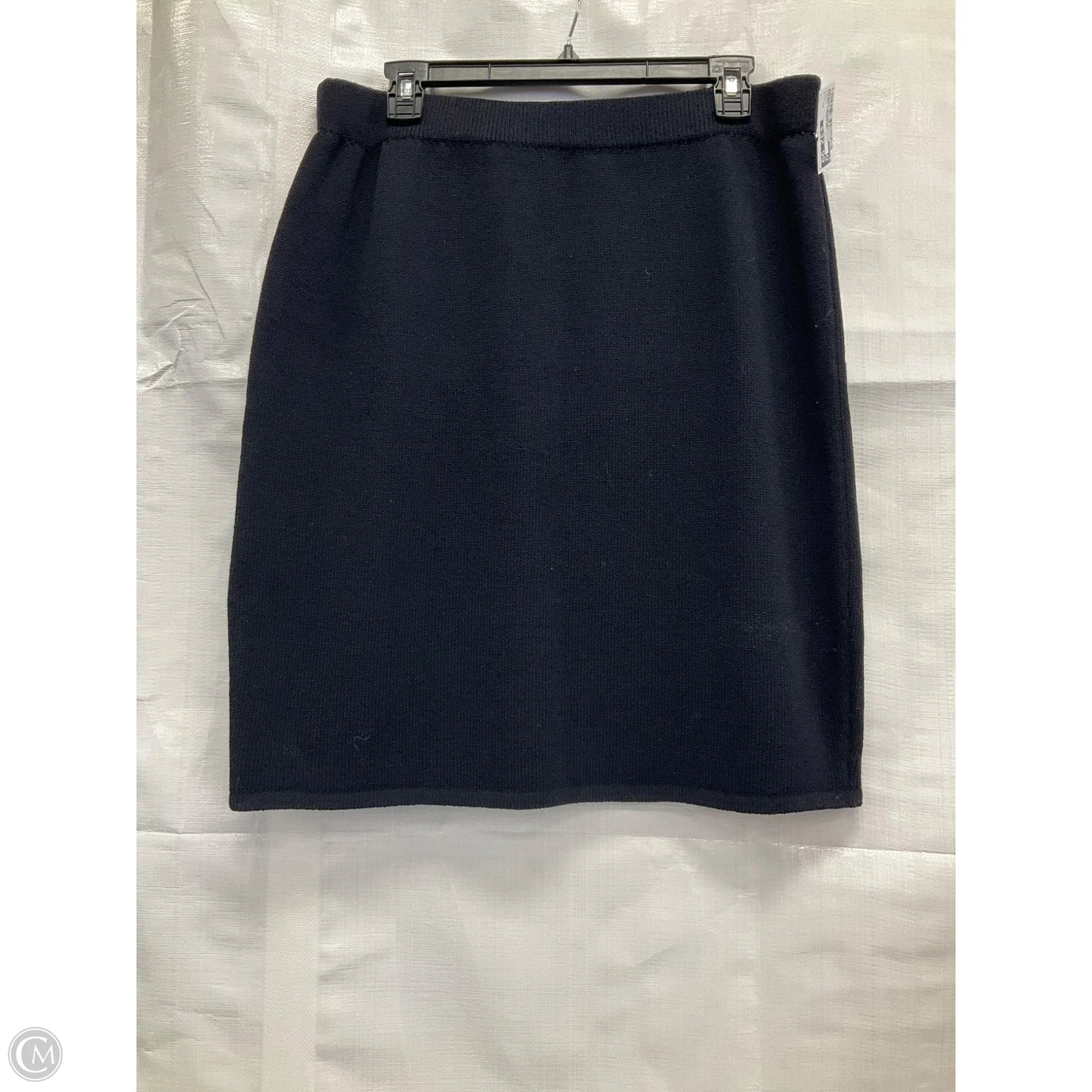 Skirt Luxury Designer By St John Collection In Black, Size: 12