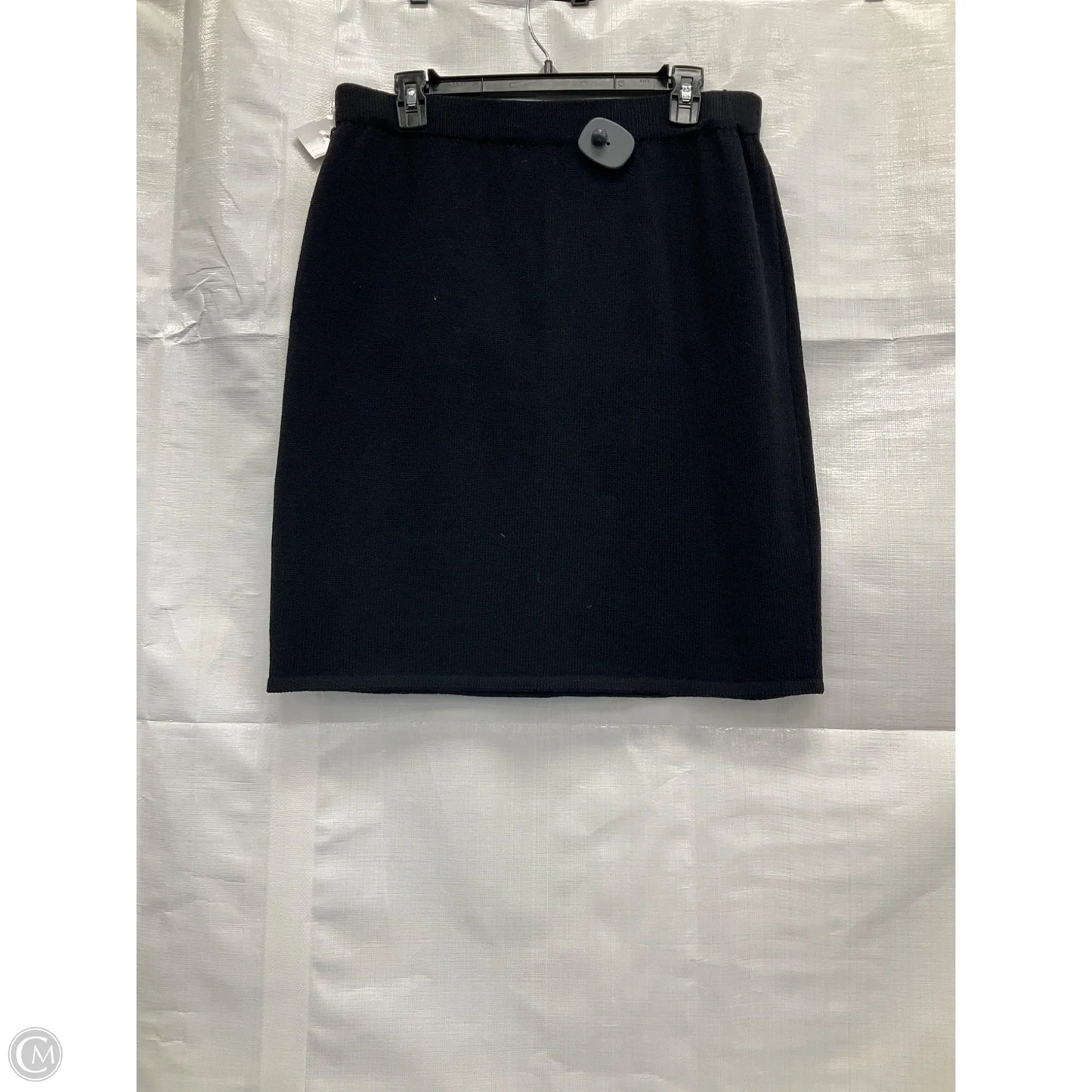 Skirt Luxury Designer By St John Collection In Black, Size: 12