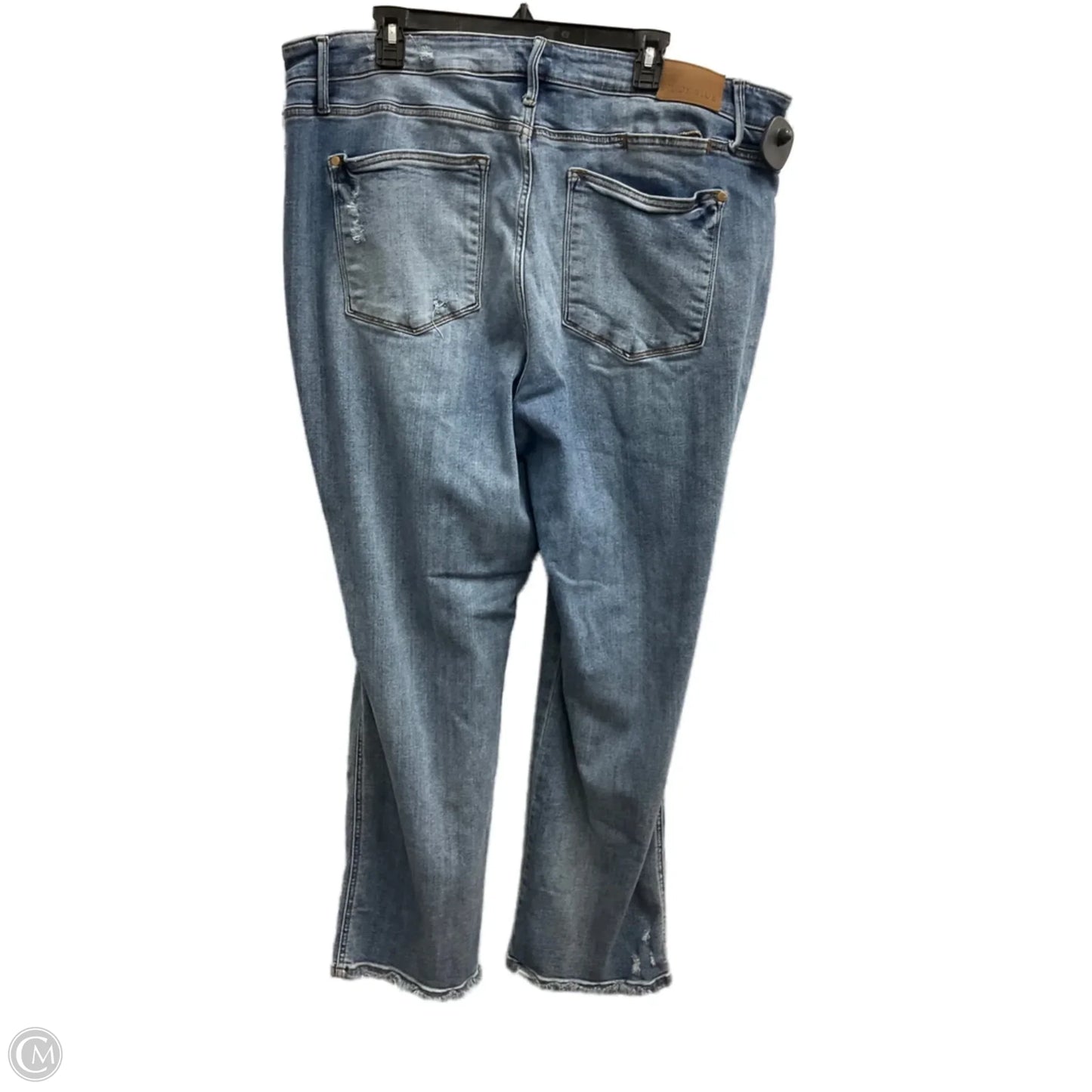 Jeans Boyfriend By Judy Blue In Blue Denim, Size: 22