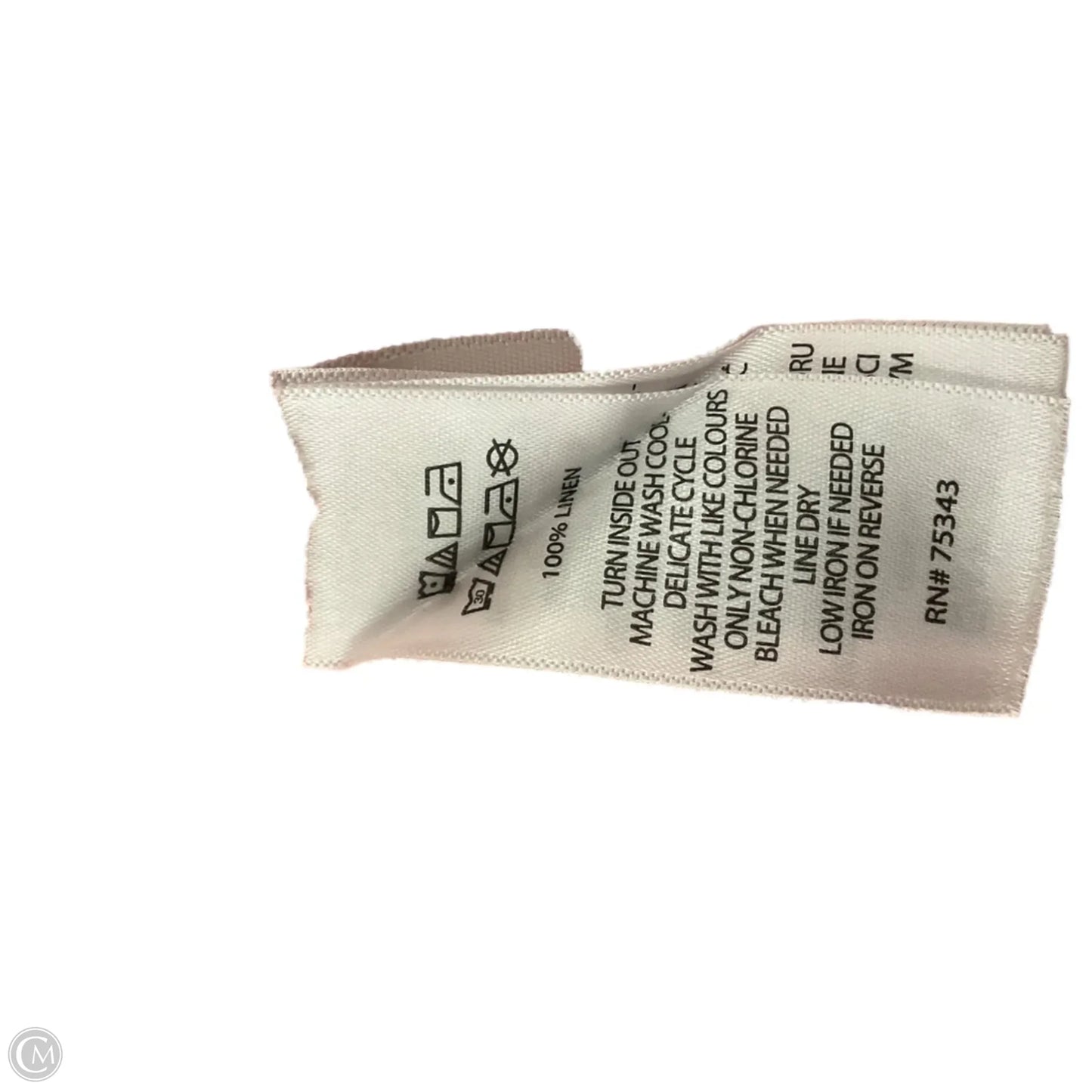 Top Sleeveless By C And C In Plaid Pattern, Size: Xl