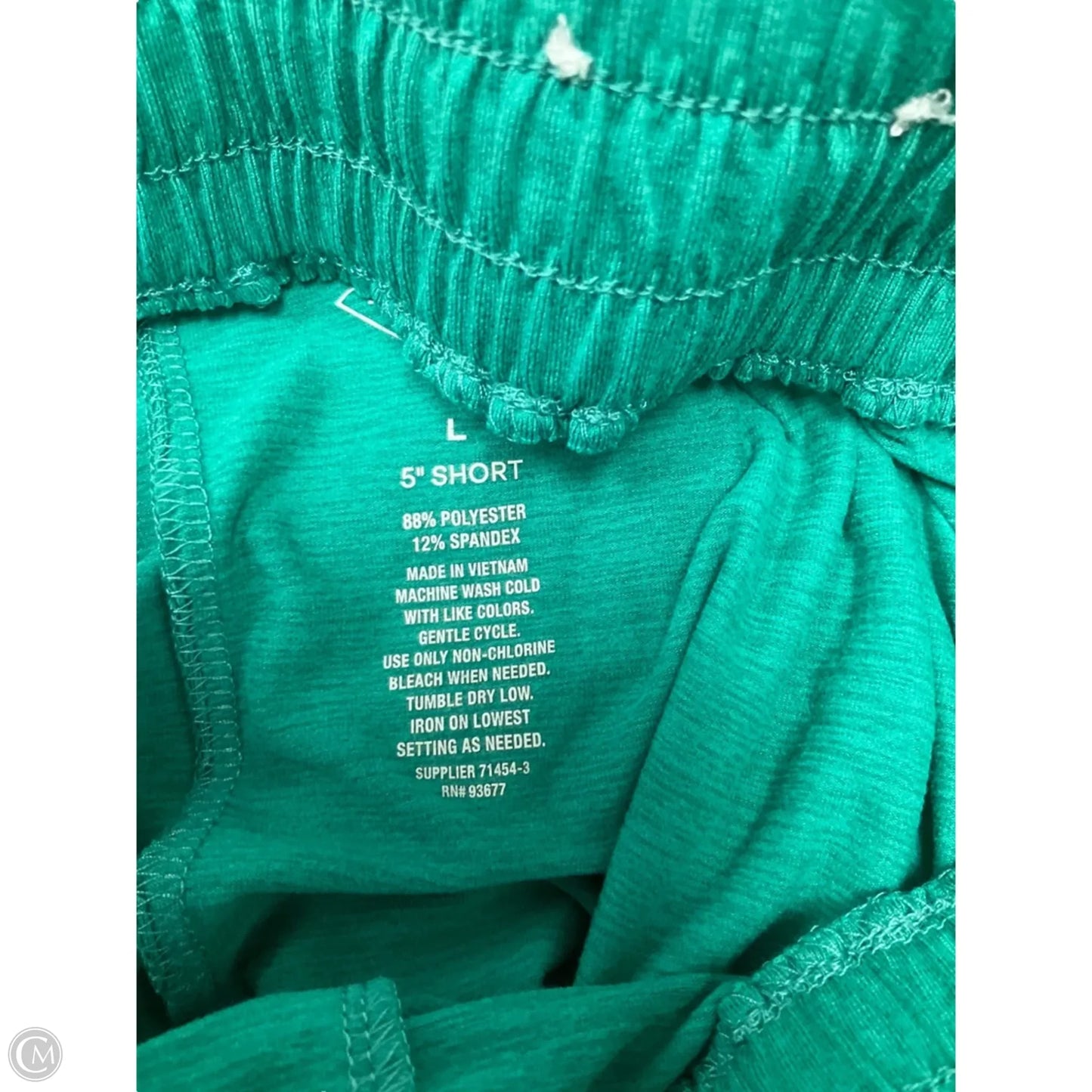 Athletic Shorts By St Johns Bay In Green, Size: L