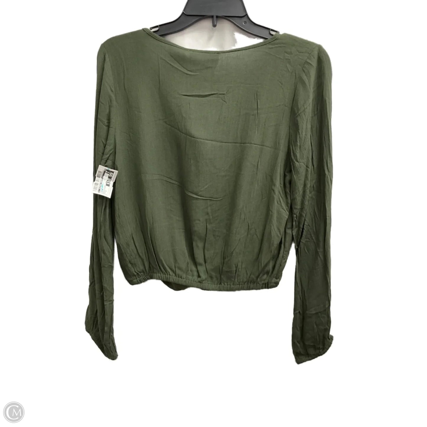 Top Long Sleeve By Clothes Mentor In Green, Size: S