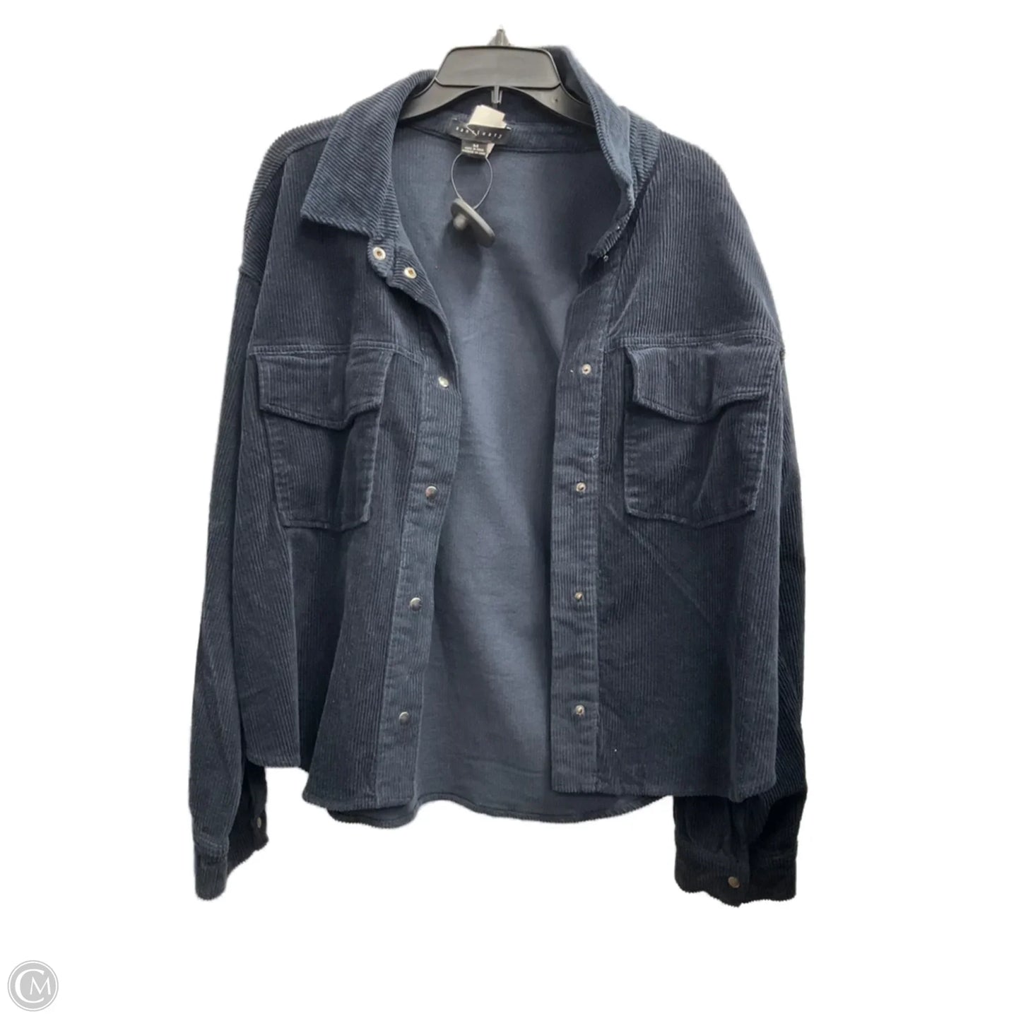 Blouse Long Sleeve By Sanctuary In Blue, Size: M