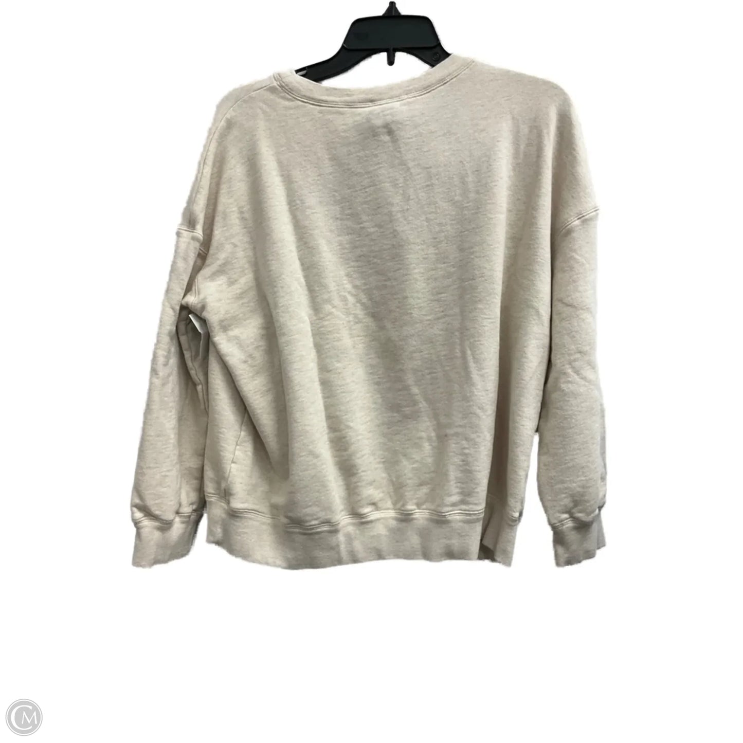 Top Long Sleeve Designer By Kate Spade In Beige, Size: S
