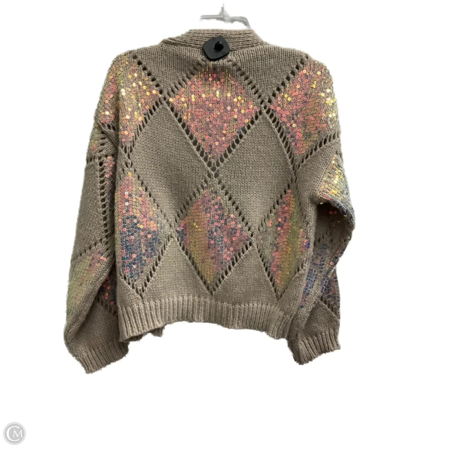 Cardigan By Cato In Taupe, Size: L