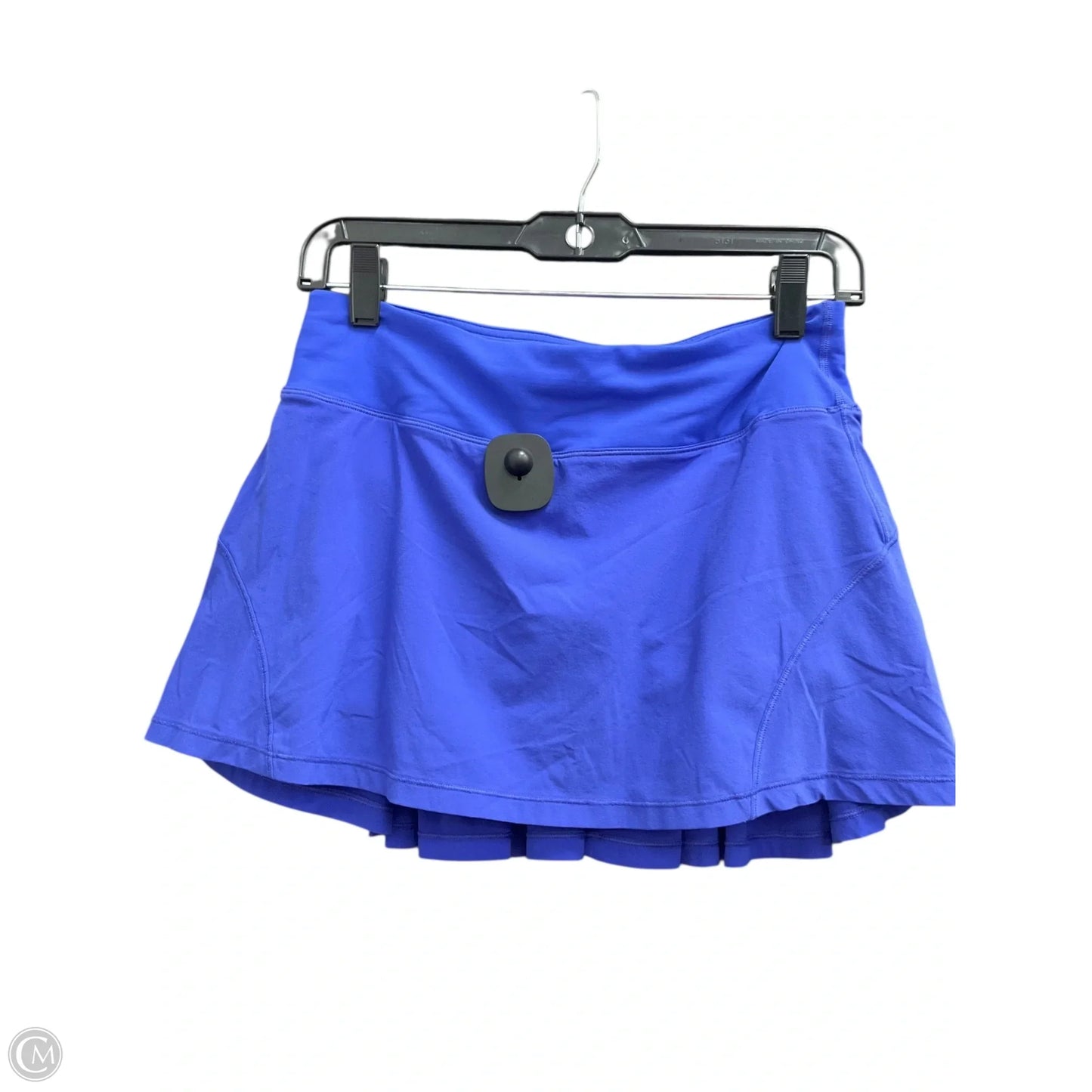 Athletic Skort By Lululemon In Blue, Size: 4