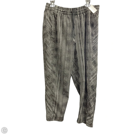 Athletic Pants By Athleta In Striped Pattern, Size: L