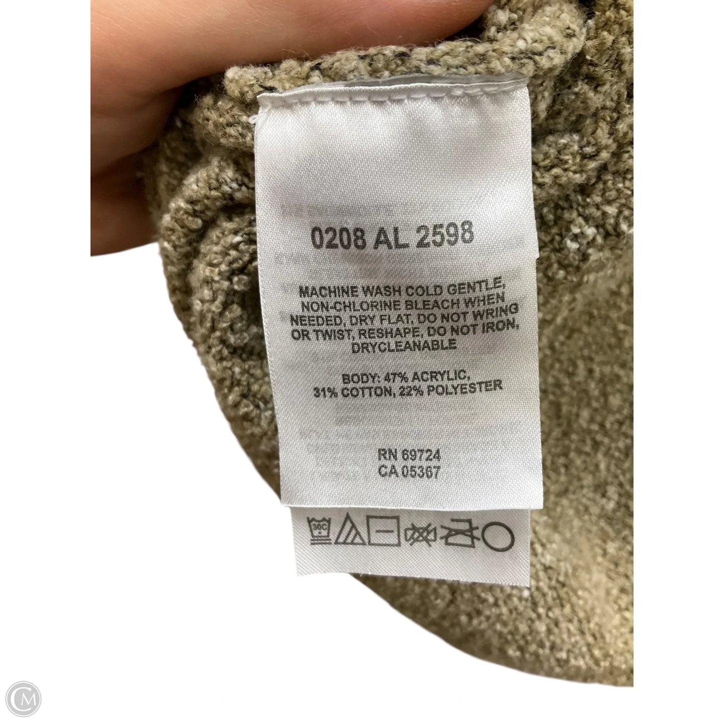 Sweater By Columbia In Tan, Size: M