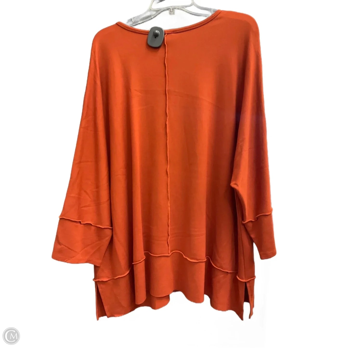 Top Short Sleeve By Jones New York In Orange, Size: 3x