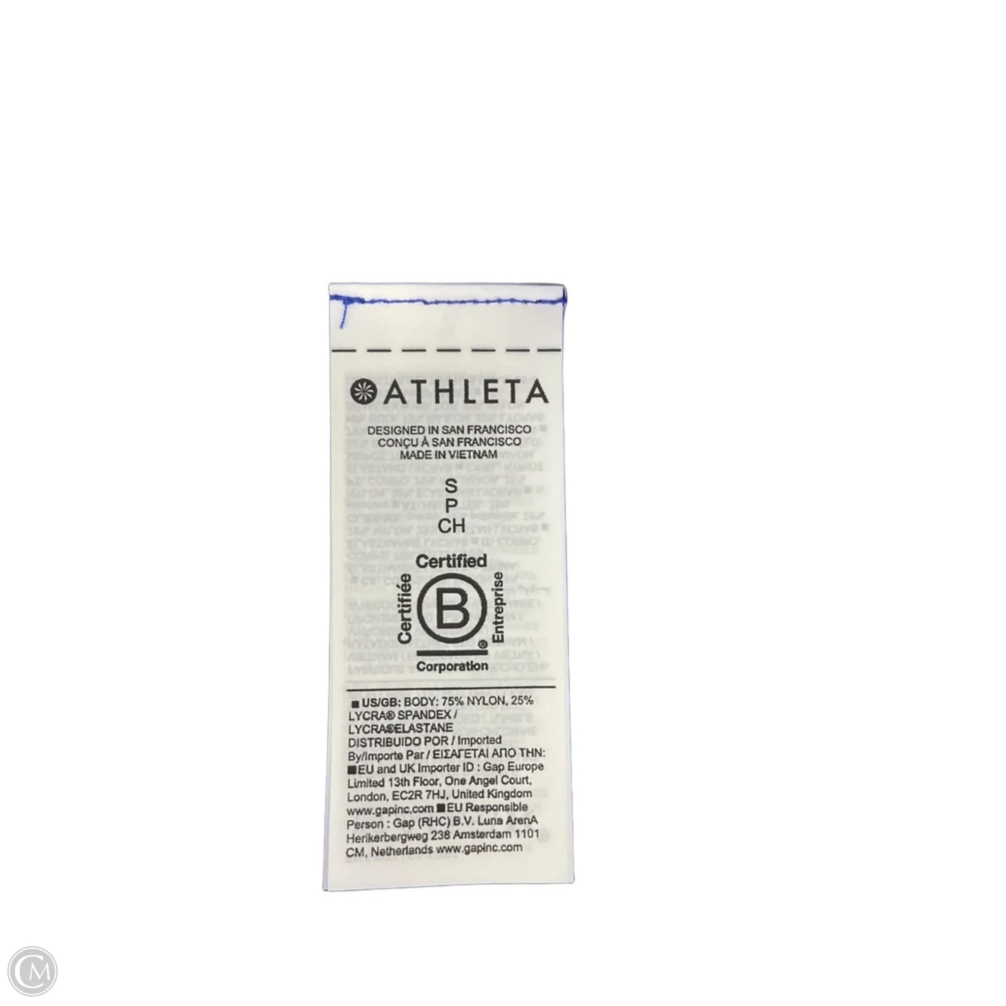 Athletic Tank Top By Athleta In Blue, Size: S