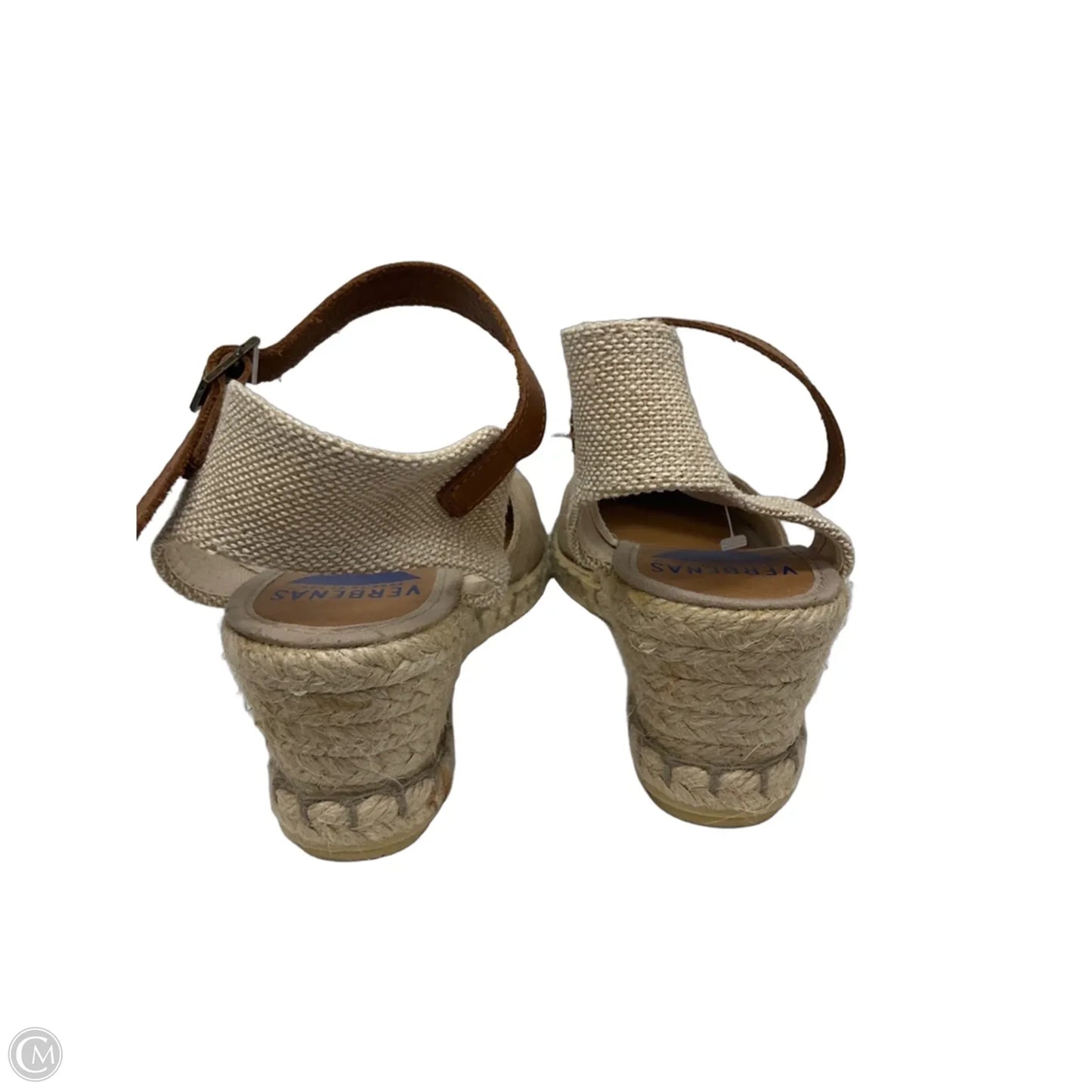 Shoes Heels Wedge By Clothes Mentor In Brown, Size: 9