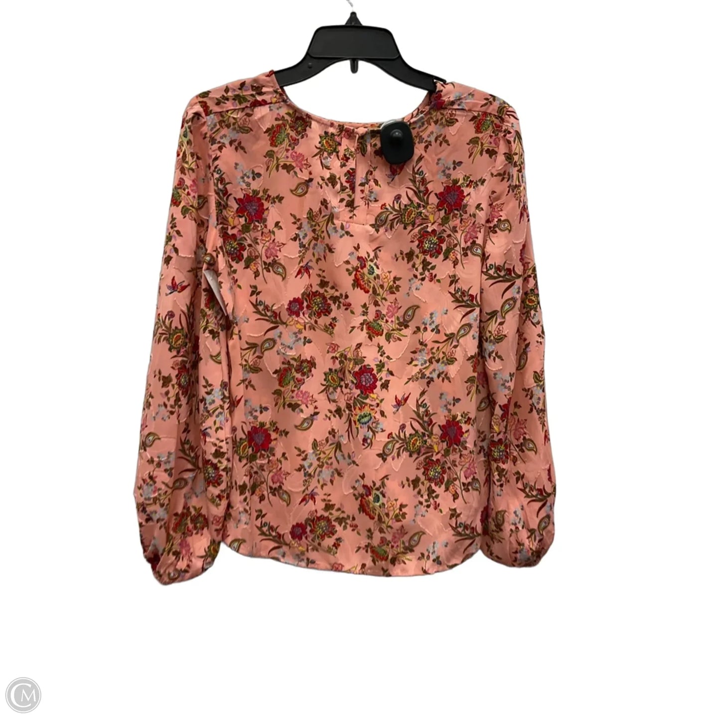 Top Long Sleeve By Loft In Pink, Size: S