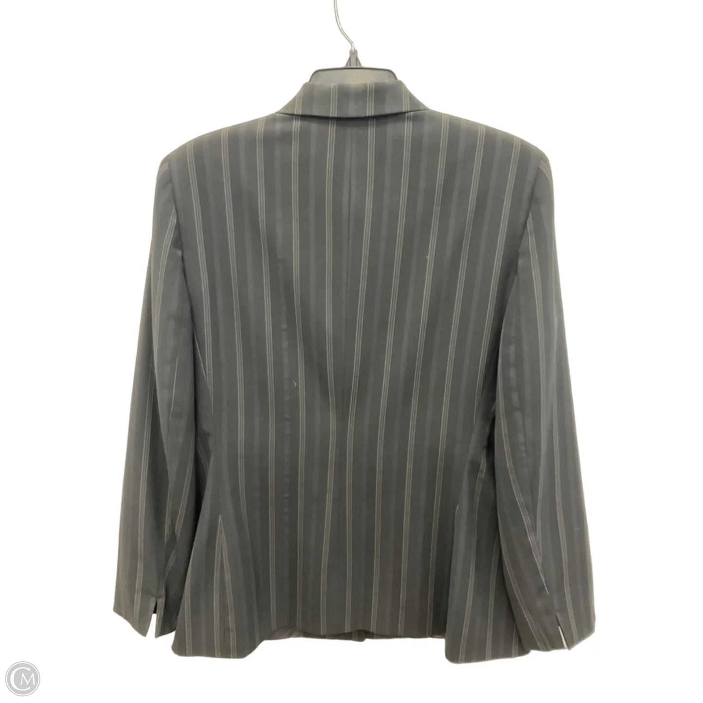 Blazer By Garfield And Marks In Striped Pattern, Size: 12