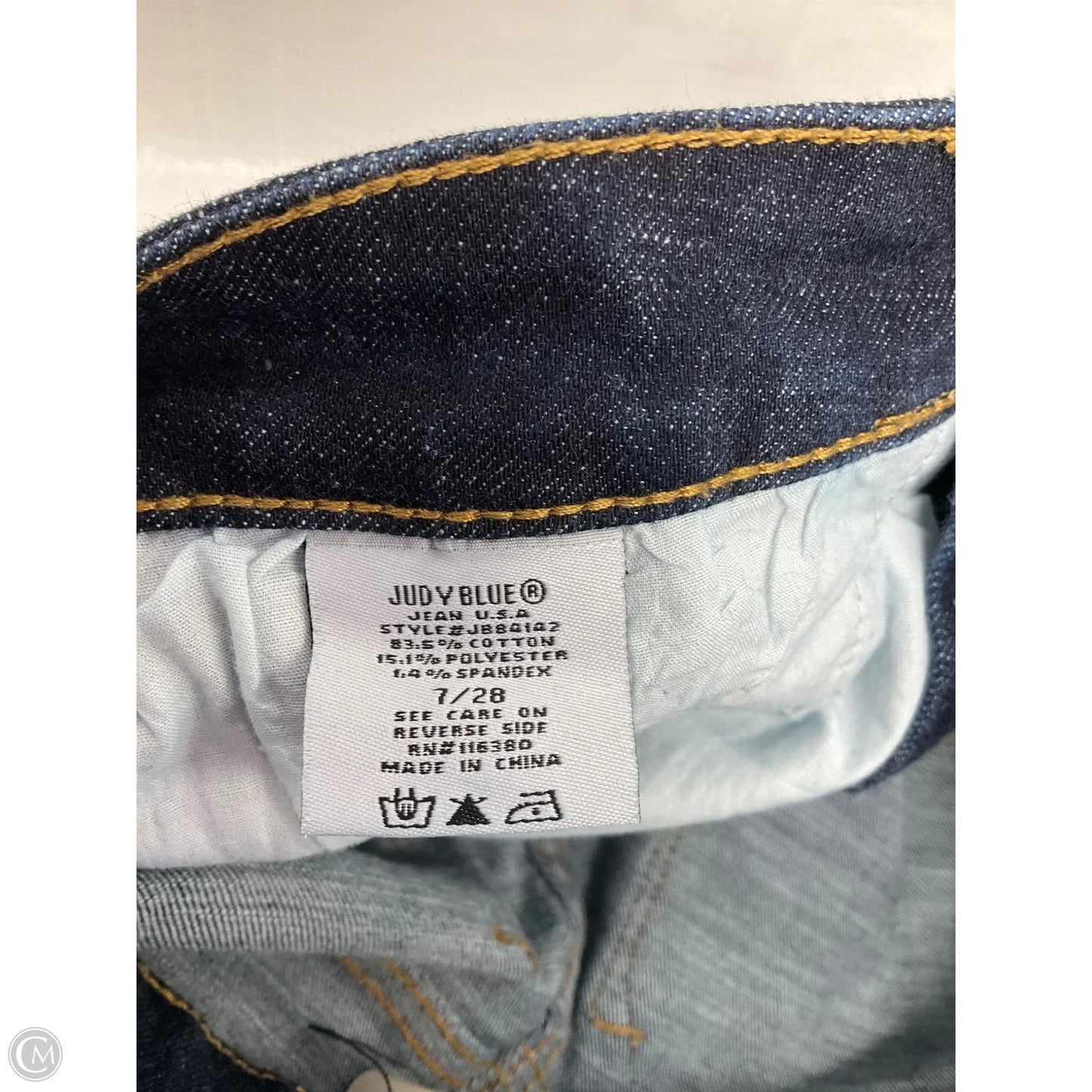 Jeans Skinny By Judy Blue In Blue, Size: 6