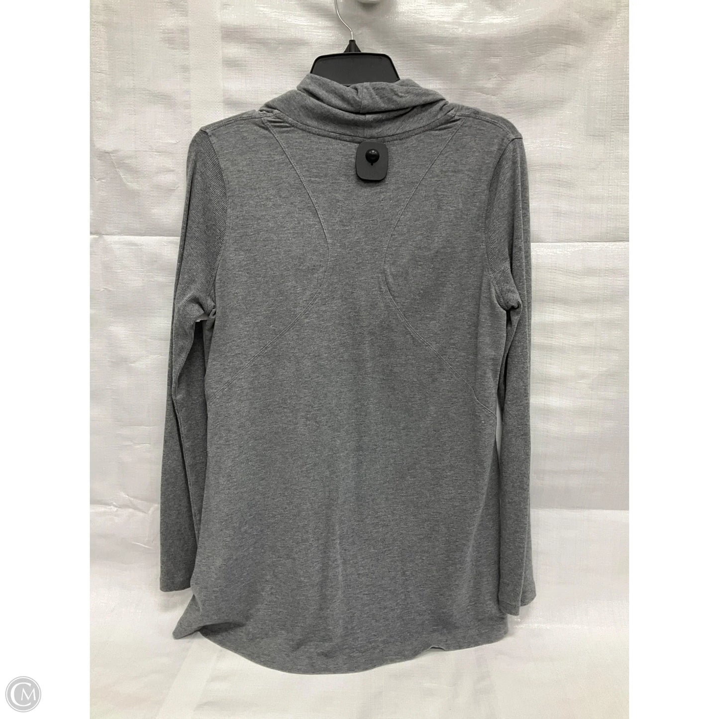 Athletic Jacket By Calvin Klein Performance In Grey, Size: M