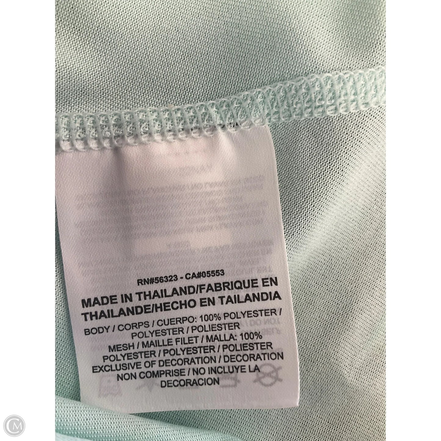 Athletic Tank Top By Nike In Green, Size: S