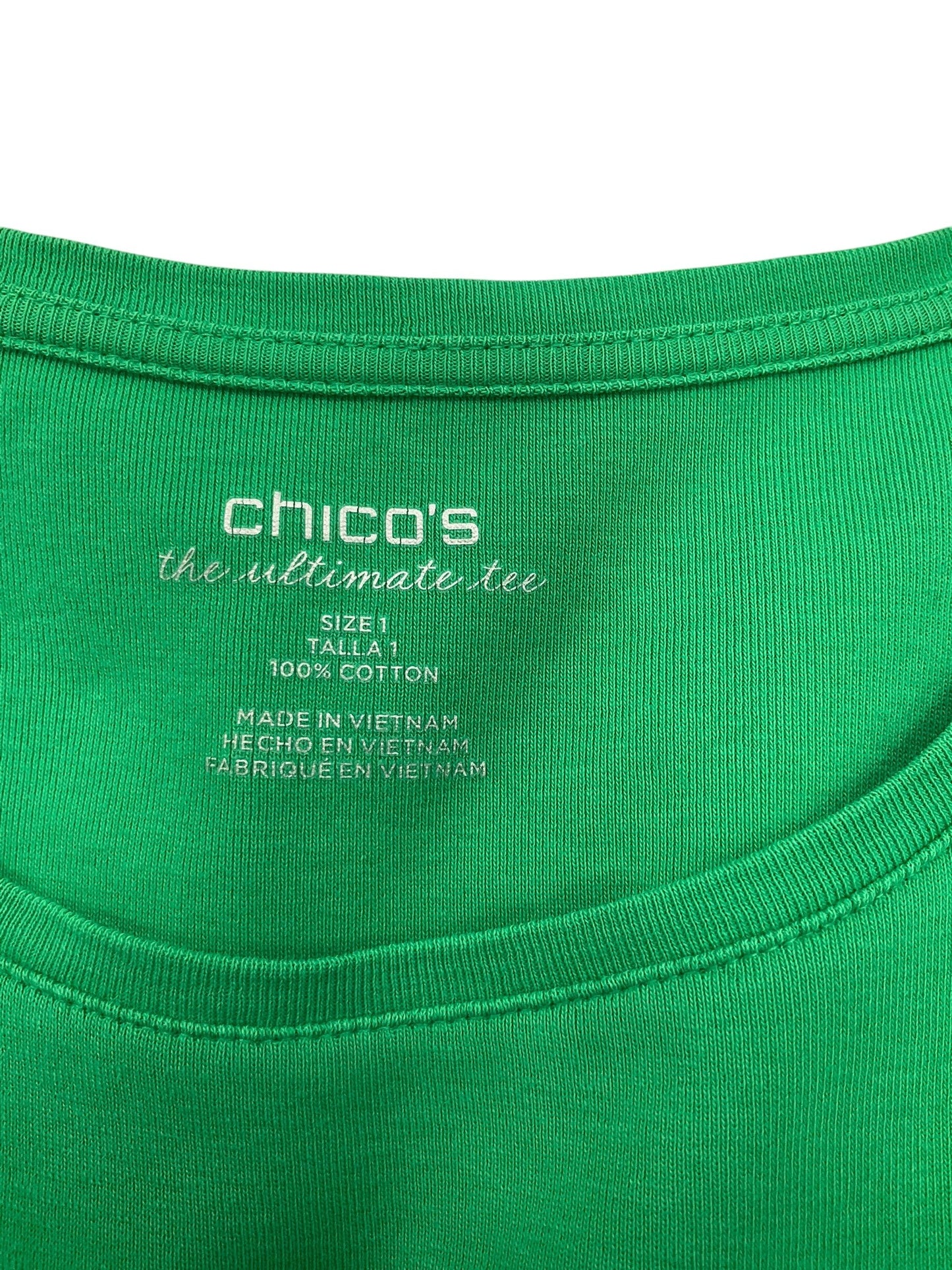 Top Short Sleeve By Chicos Size: M