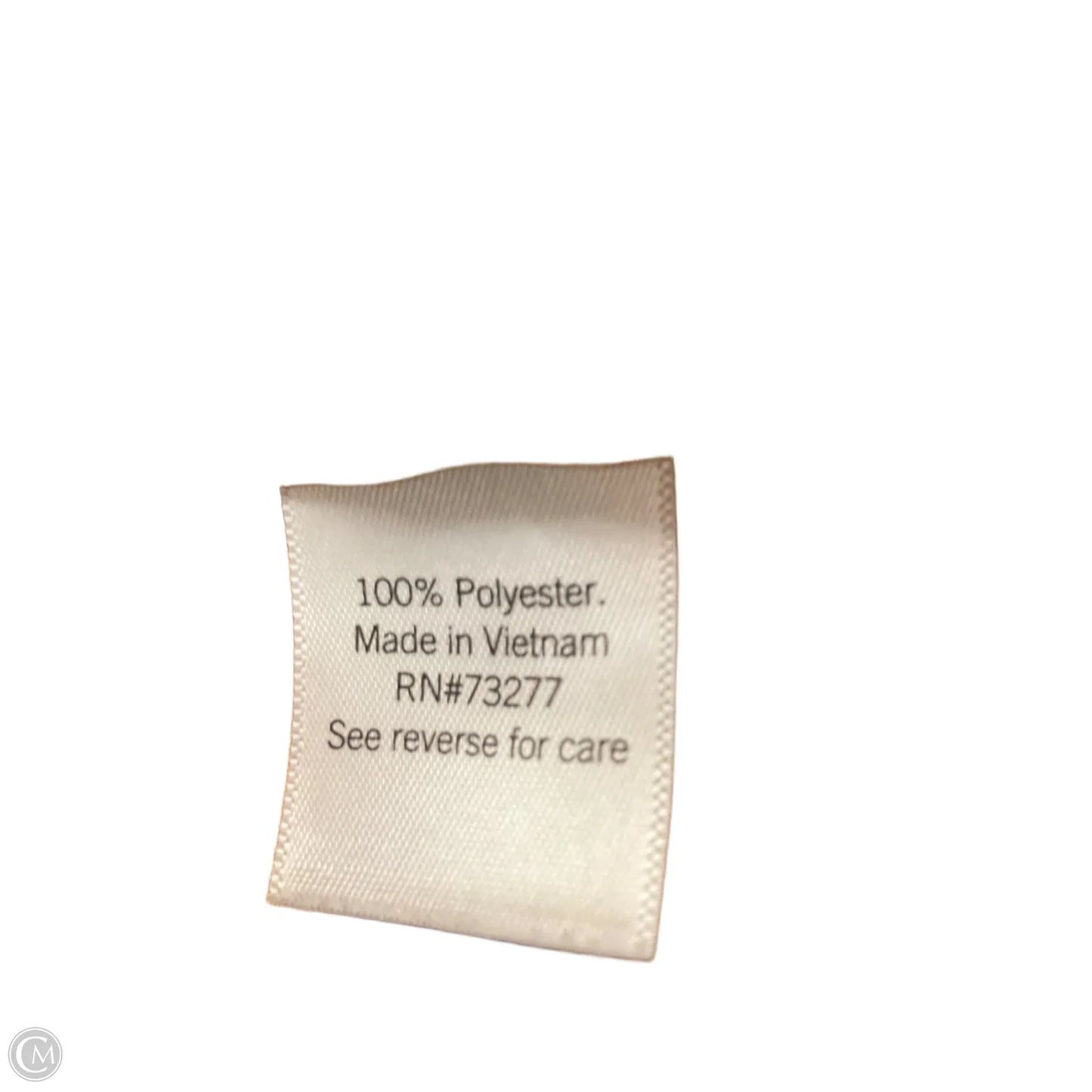 Top Sleeveless By Nine West In Yellow, Size: S