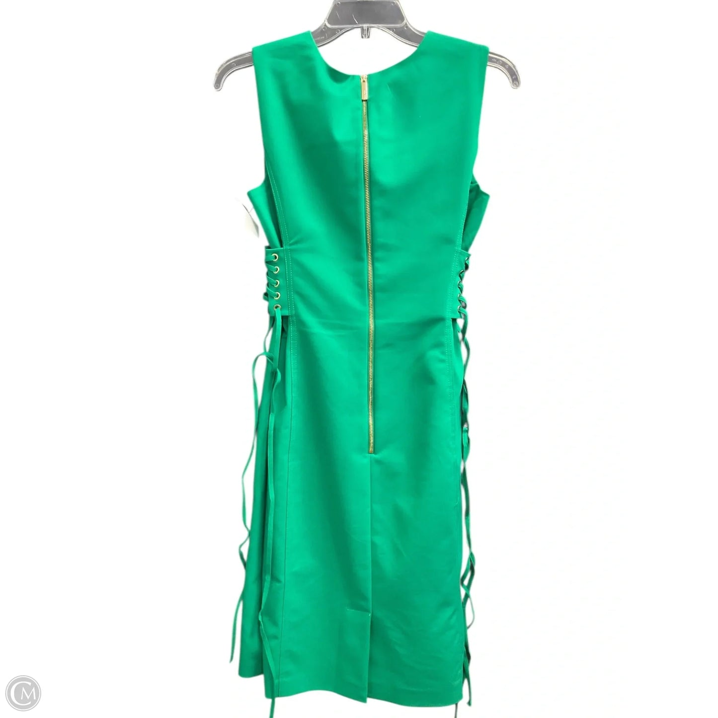 Dress Work By Calvin Klein In Green, Size: S