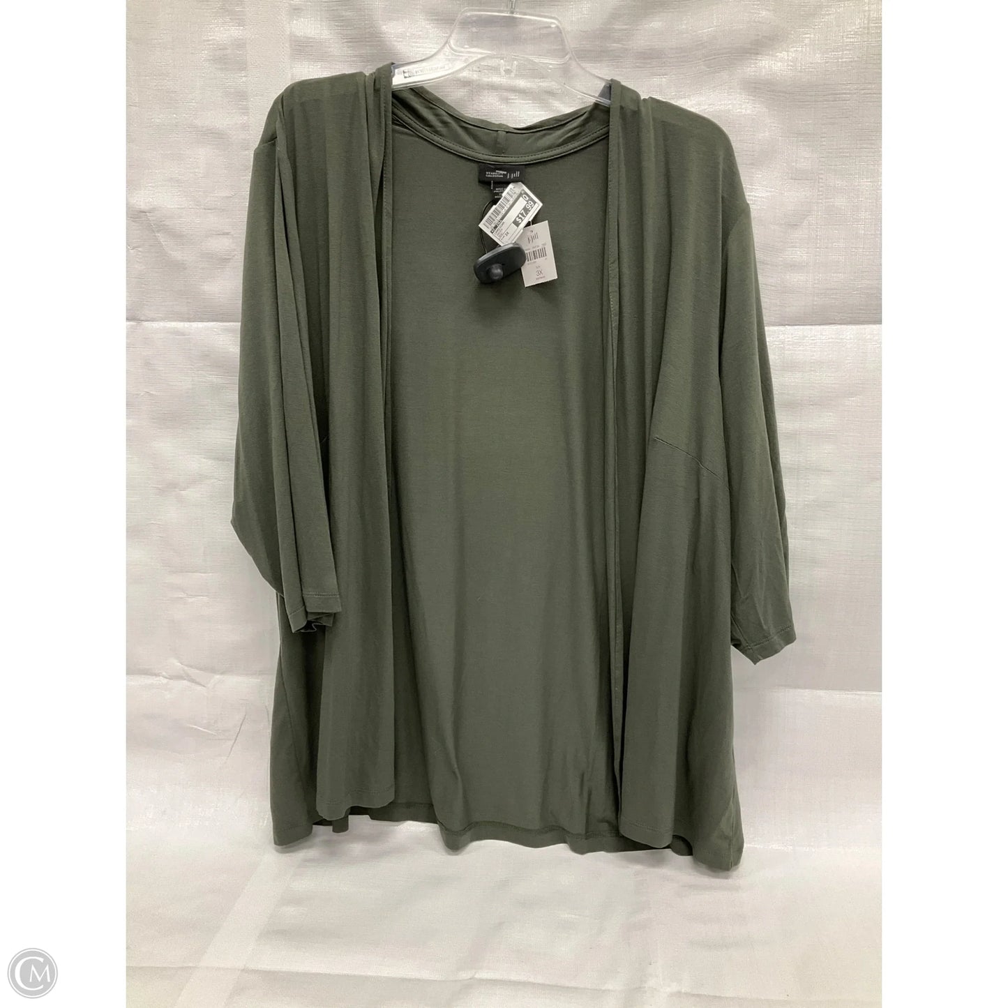 Cardigan By J. Jill In Green, Size: 3x
