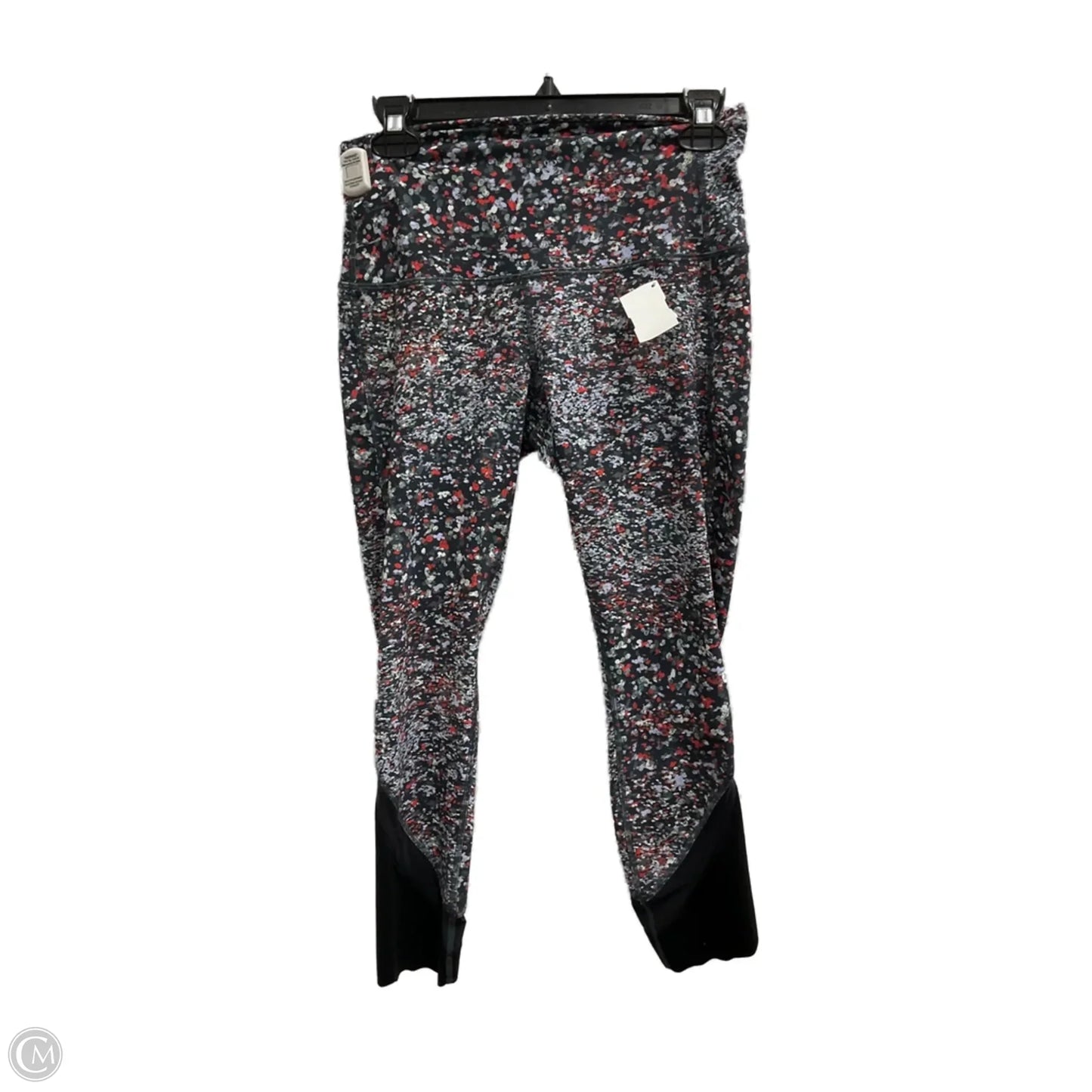 Athletic Capris By Lululemon In Floral Print, Size: 8