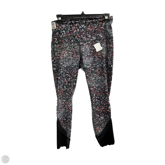 Athletic Capris By Lululemon In Floral Print, Size: 8