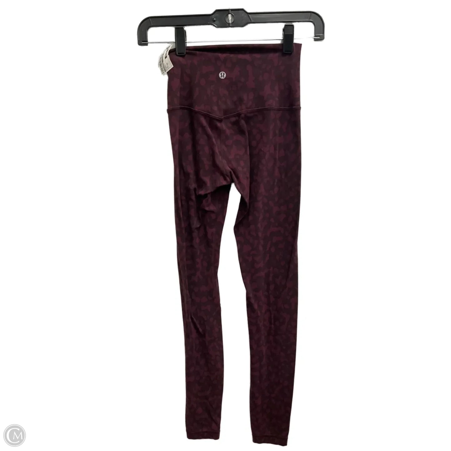 Athletic Leggings By Lululemon In Purple, Size: Xs