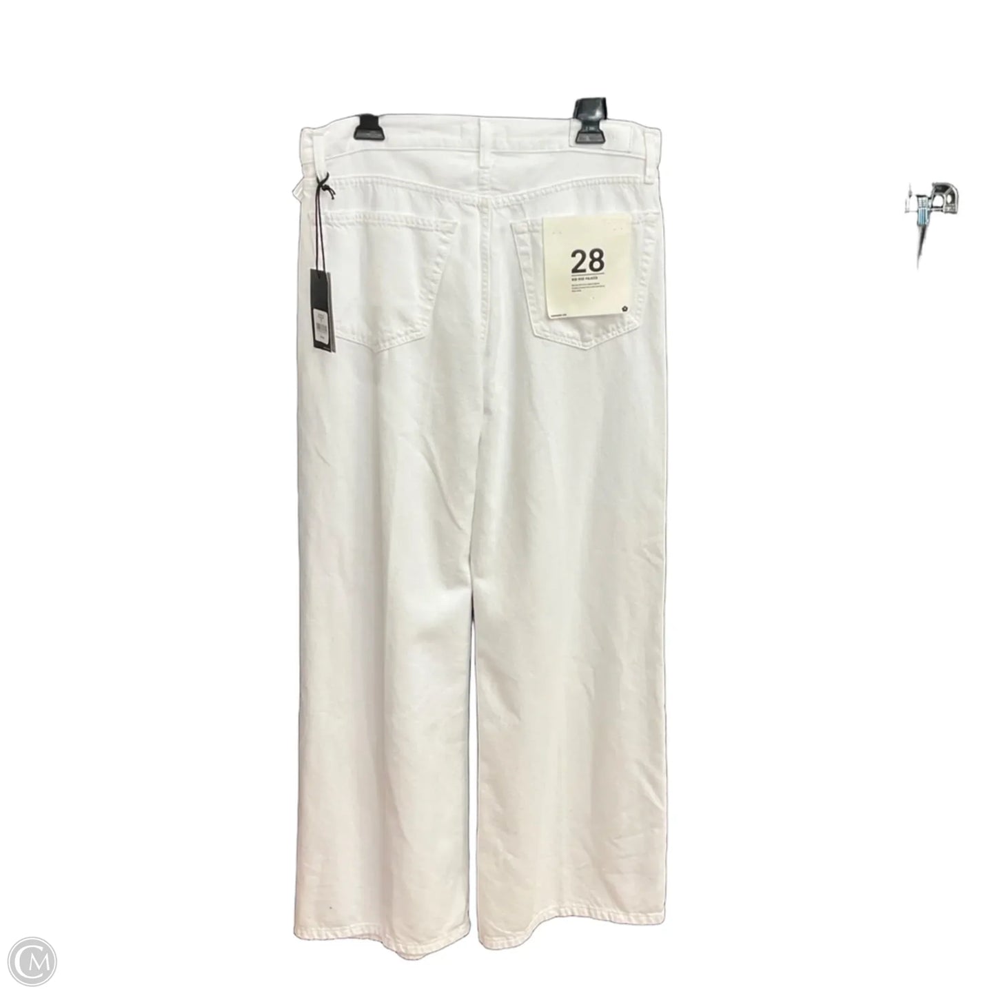 Jeans Straight By Cma In White, Size: 6