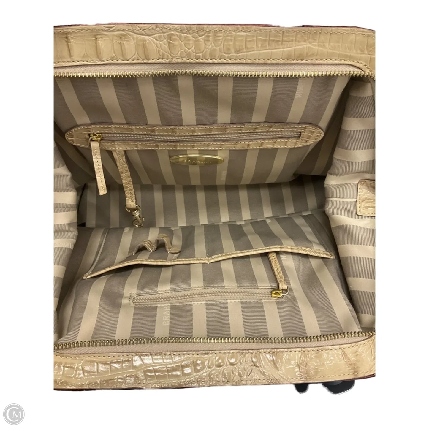 Handbag Designer By Brahmin, Size: Medium