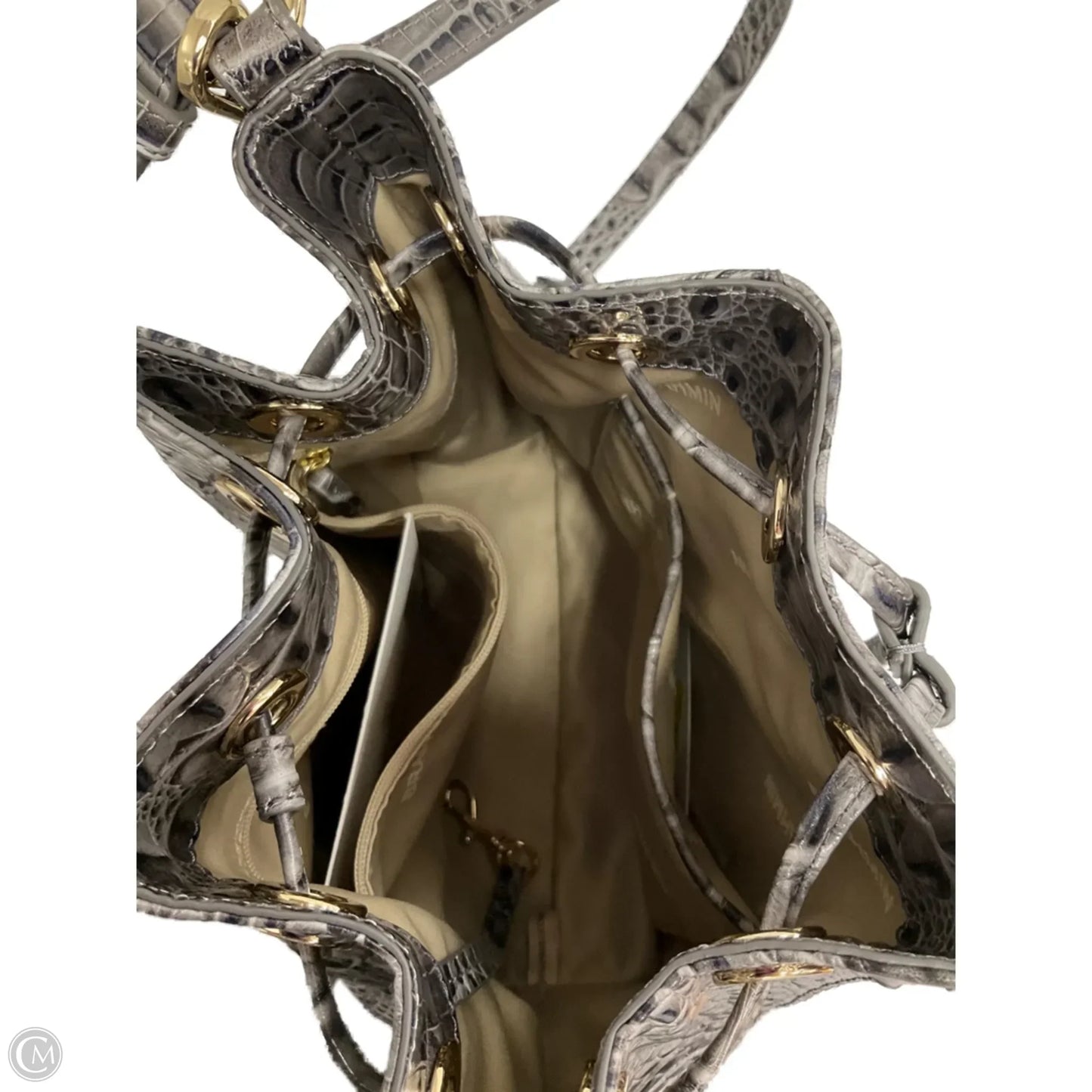 Crossbody Designer By Brahmin, Size: Medium