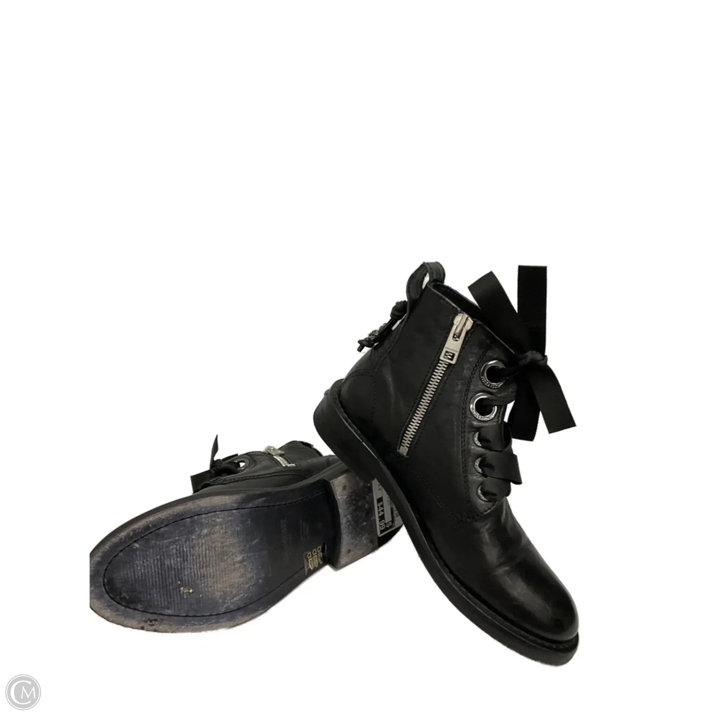 Boots Ankle Flats By Zadig And Voltaire In Black, Size: 8.5