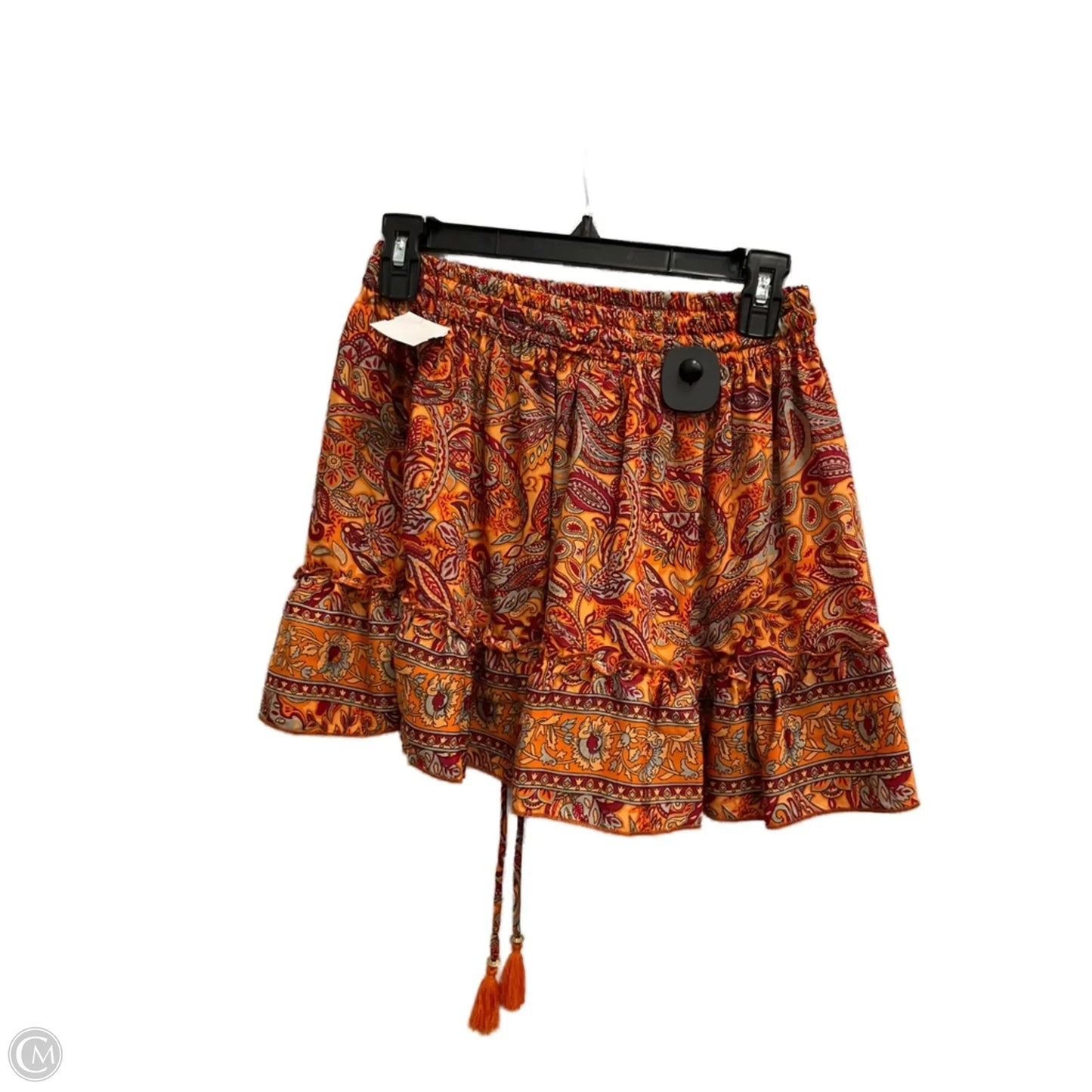 Skirt Mini & Short By Free People In Orange, Size: S