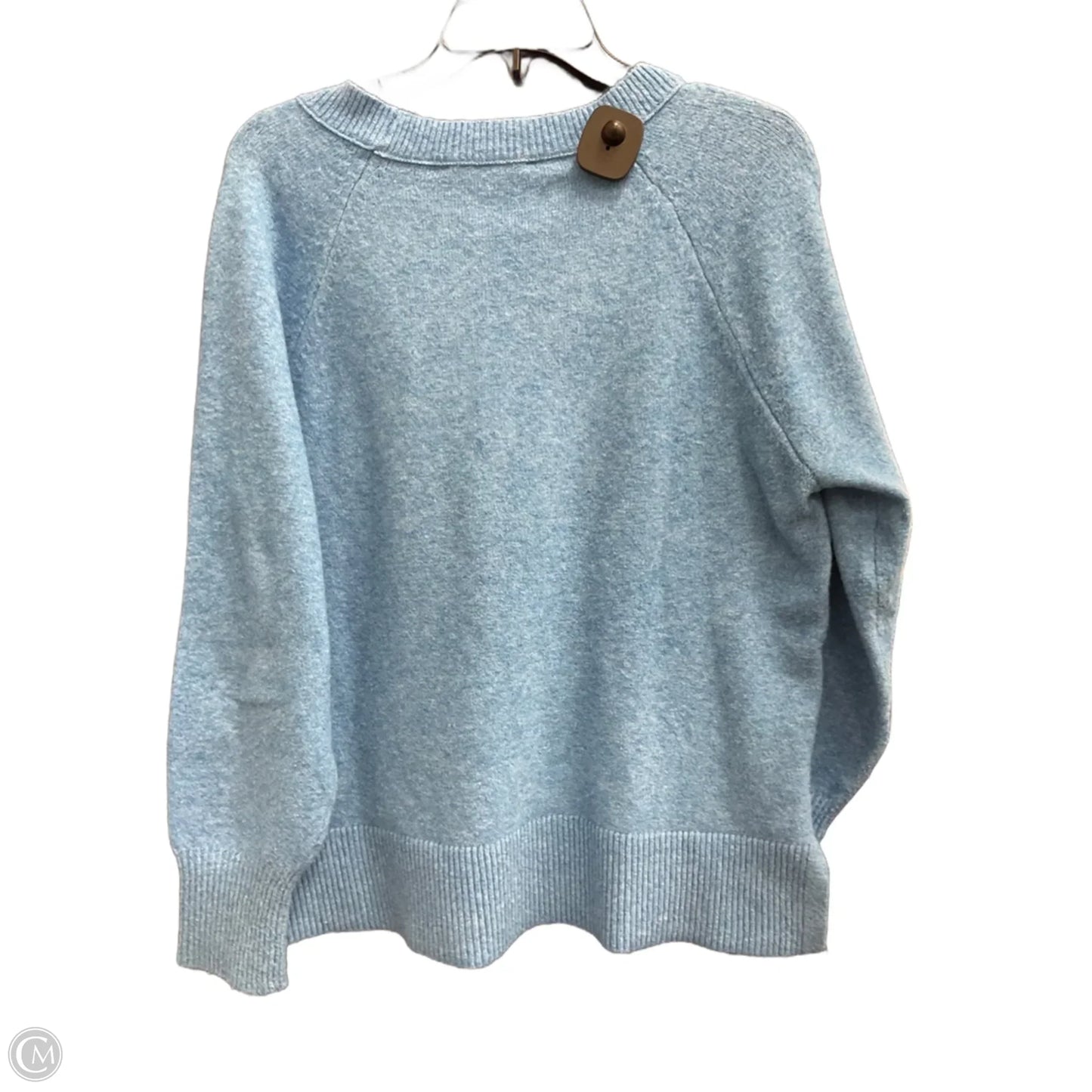 Top Long Sleeve By Loft In Blue, Size: M