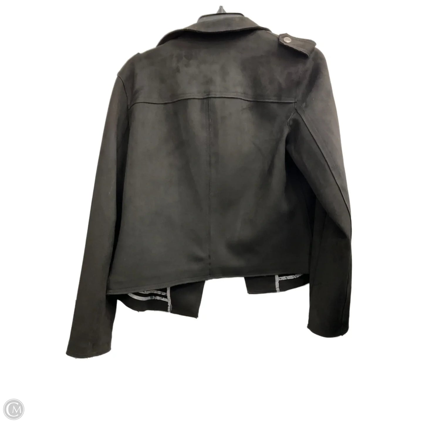 Jacket Moto By Tahari By Arthur Levine In Black, Size: M