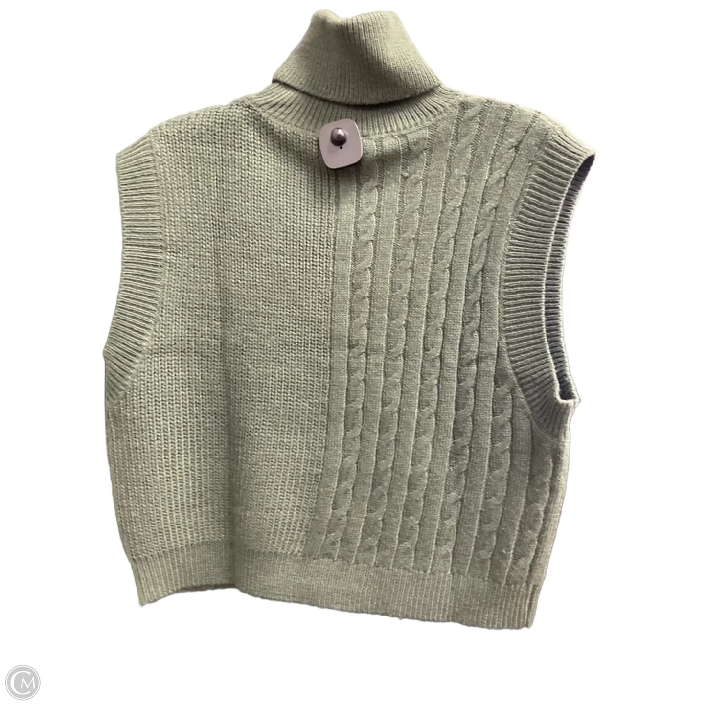 Top Sleeveless By Le Lis In Green, Size: S