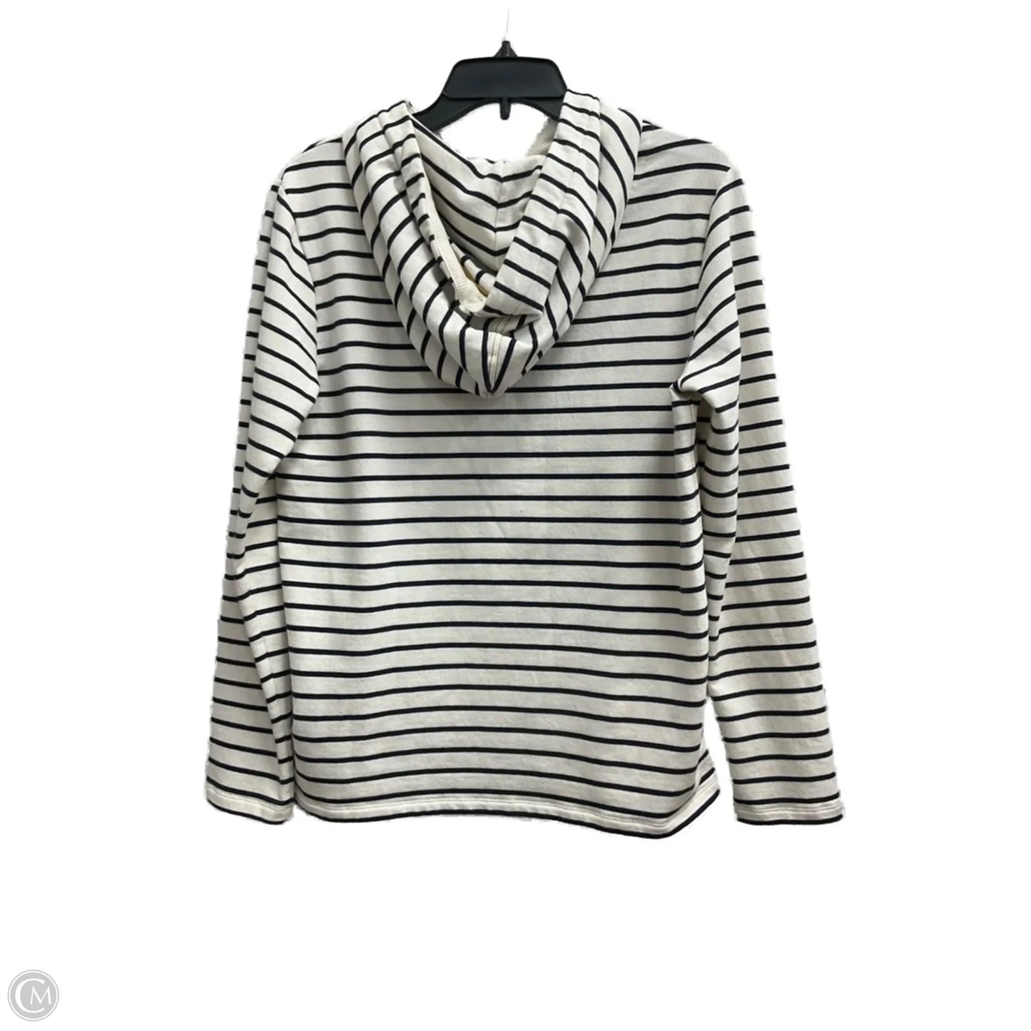 Sweatshirt Hoodie By Fatface In Striped Pattern, Size: S