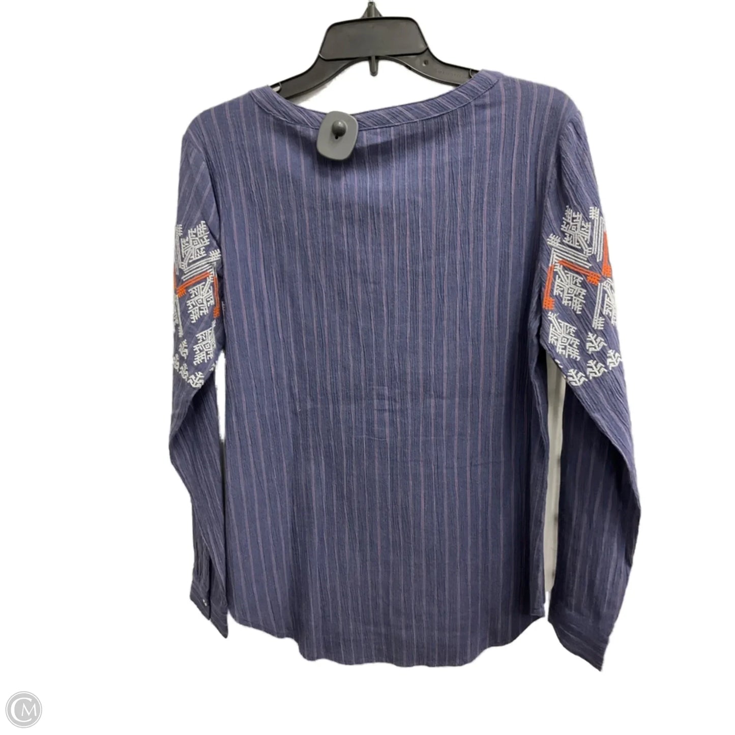 Top Long Sleeve By Sundance In Purple, Size: S