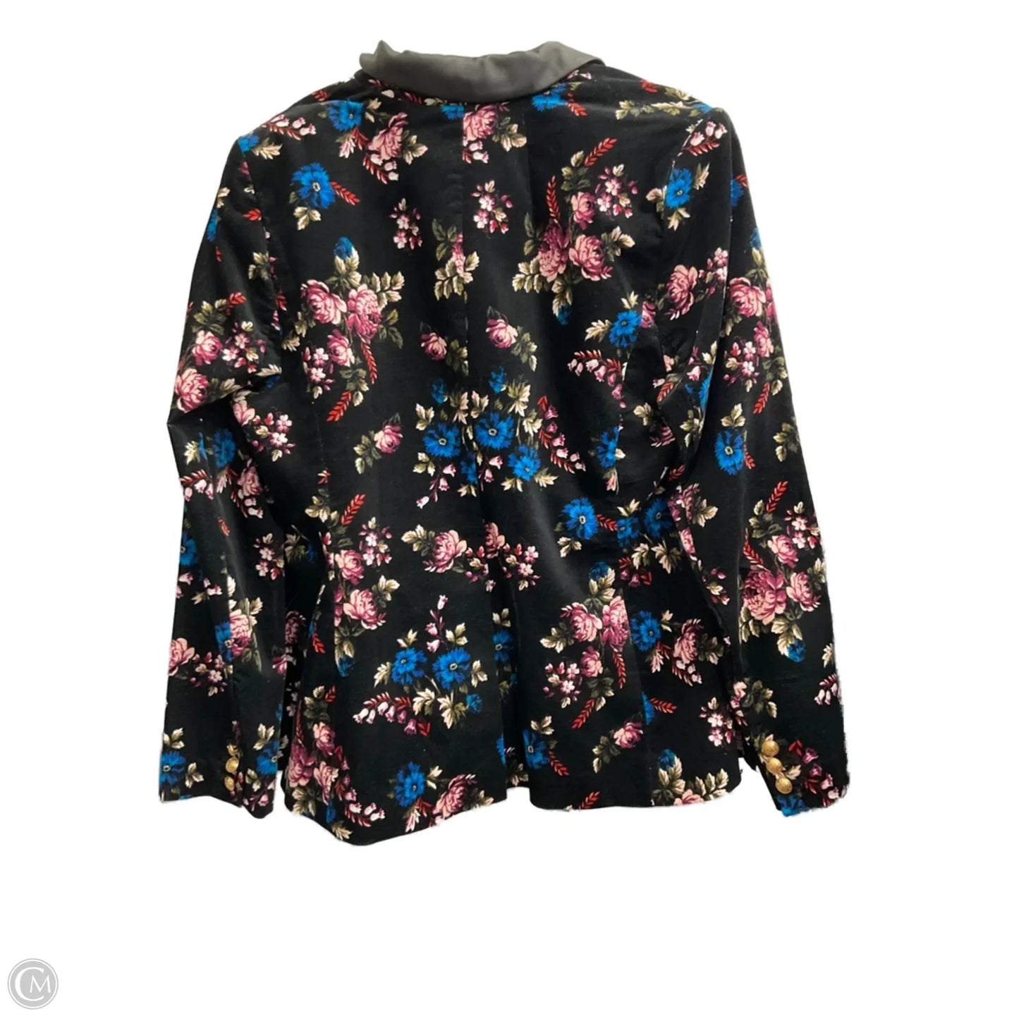 Blazer By Lane Bryant In Floral Print, Size: 1x