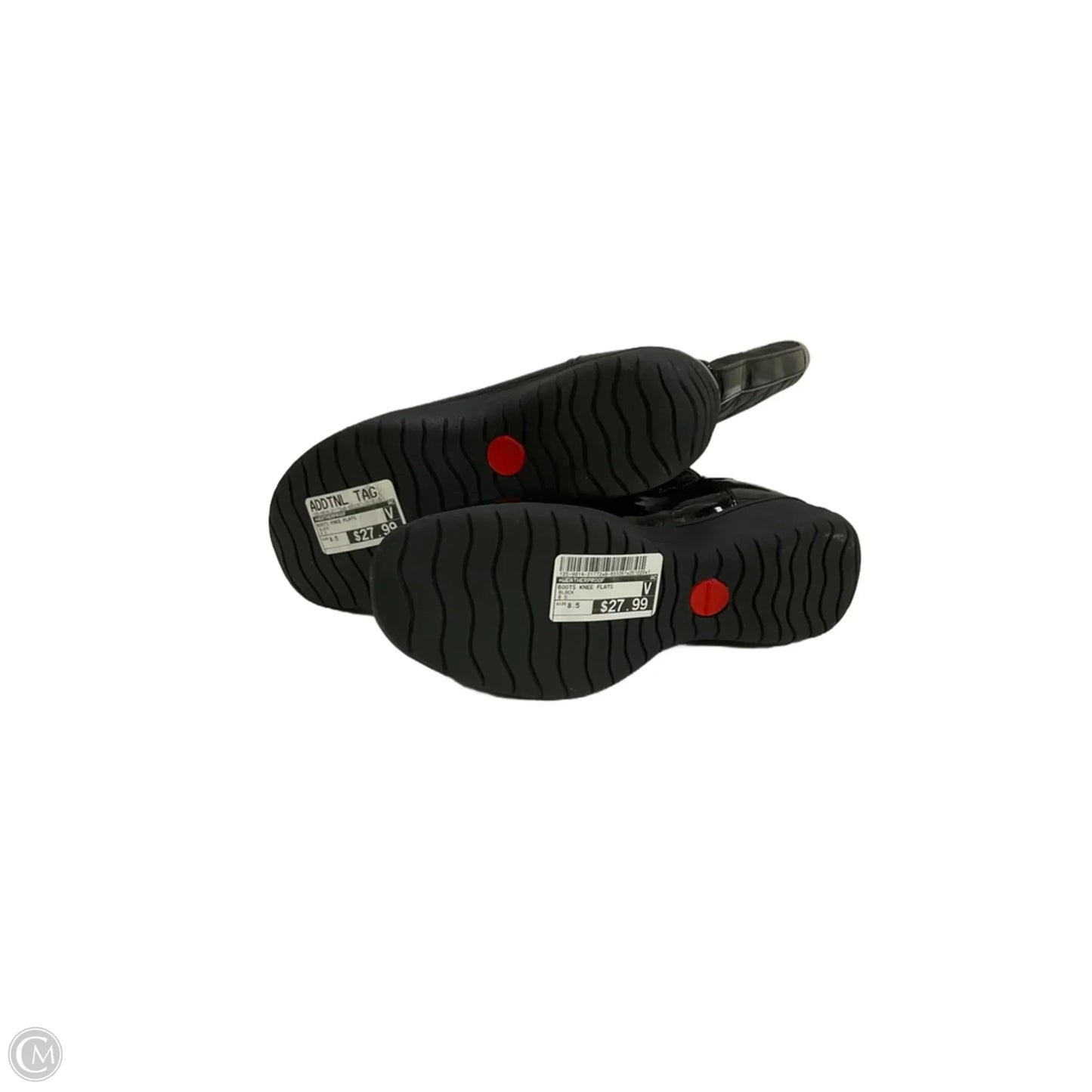 Boots Knee Flats By Weatherproof In Black, Size: 8.5