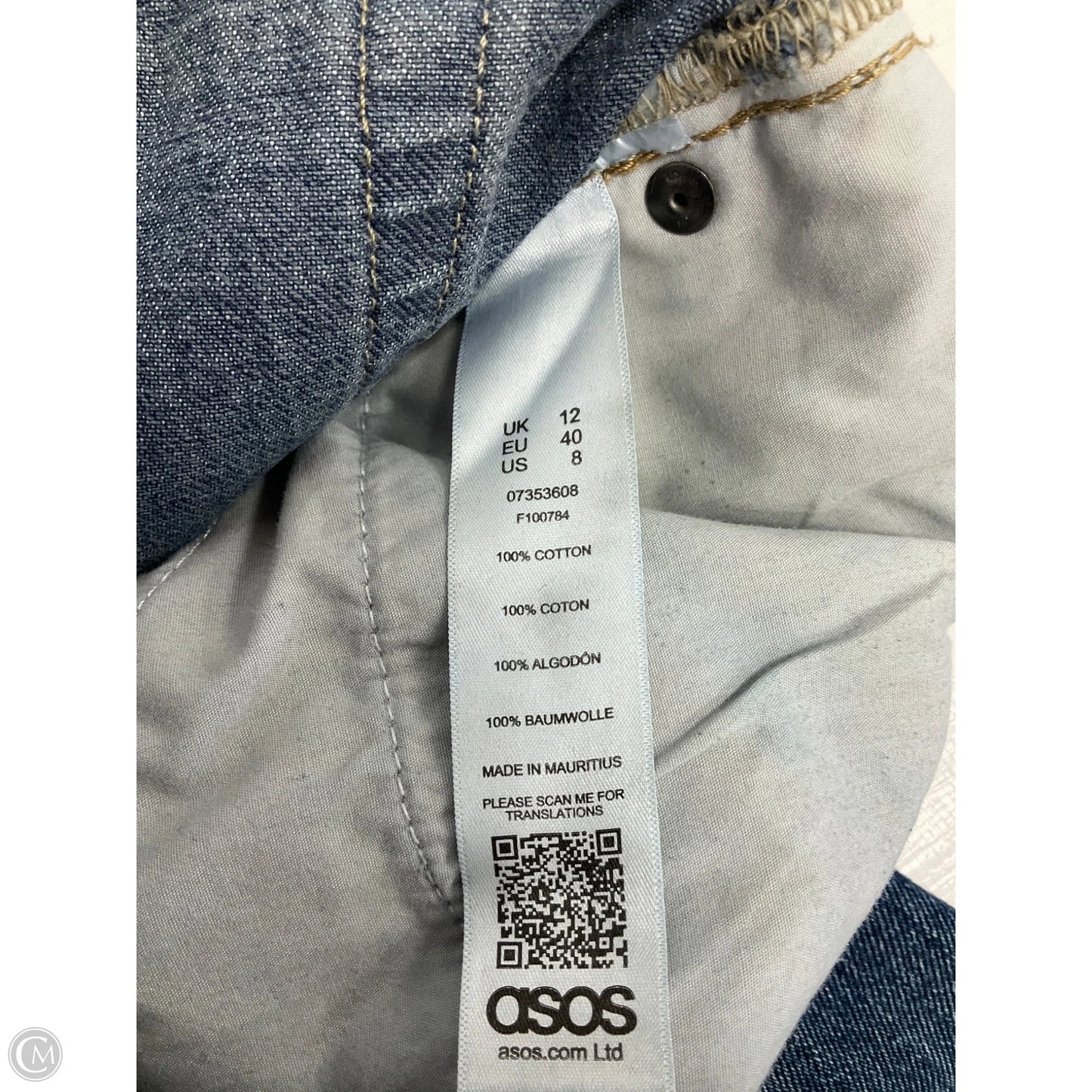 Maternity Jeans By Asos, Size: 12