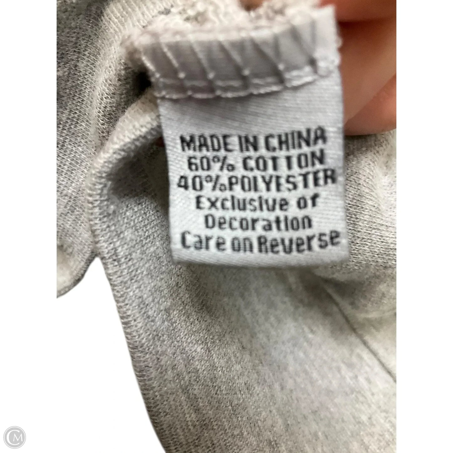 Athletic Jacket By Cmc In Grey, Size: Xl