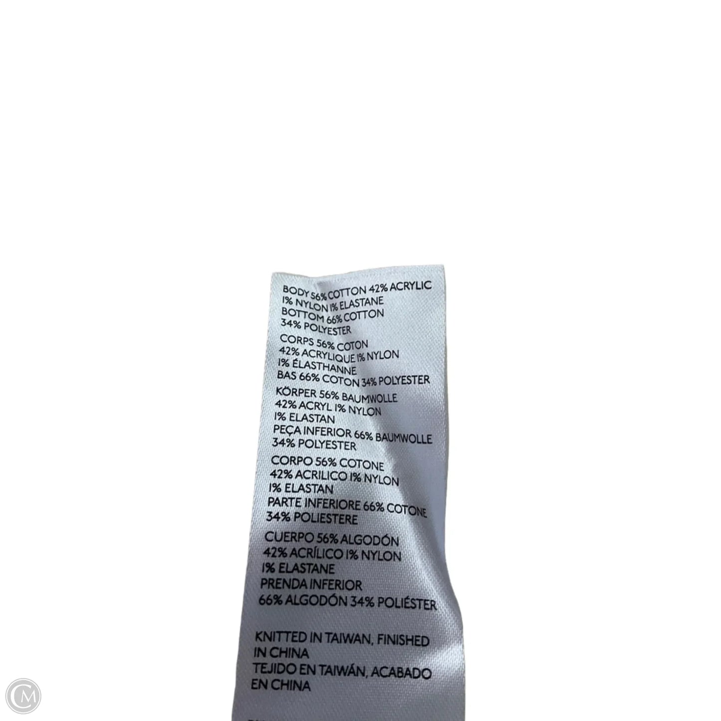 Sweater By Anthropologie In Cream, Size: Xl