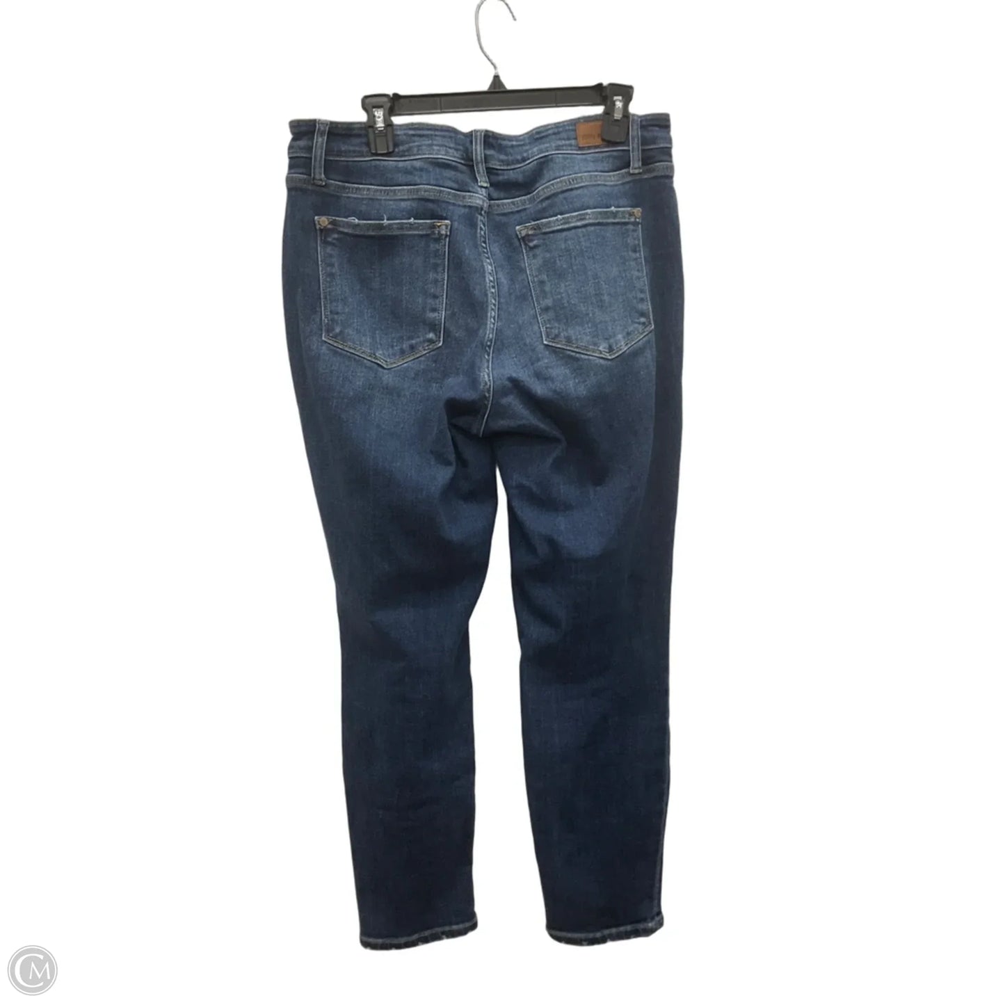 Jeans Straight By Judy Blue In Blue Denim, Size: 12
