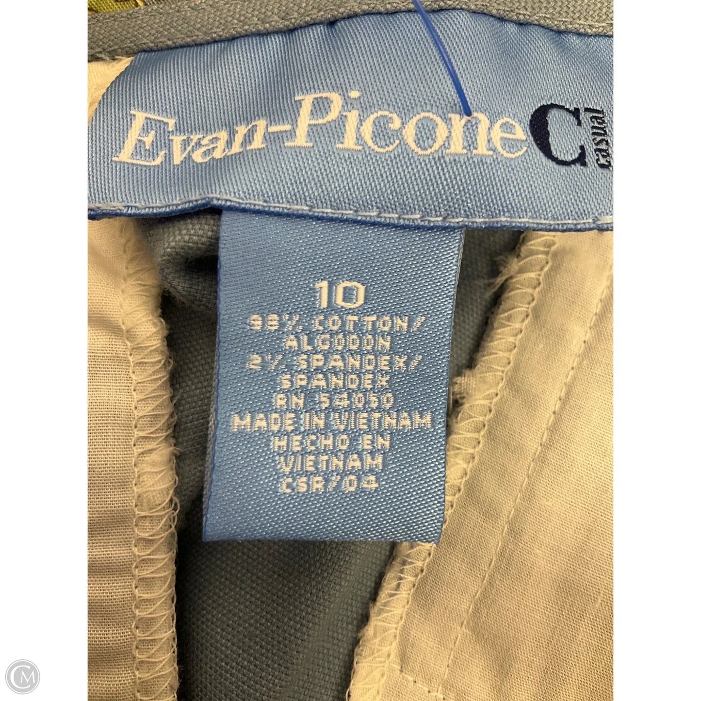 Skirt Midi By Evan-picone In Blue, Size: 10