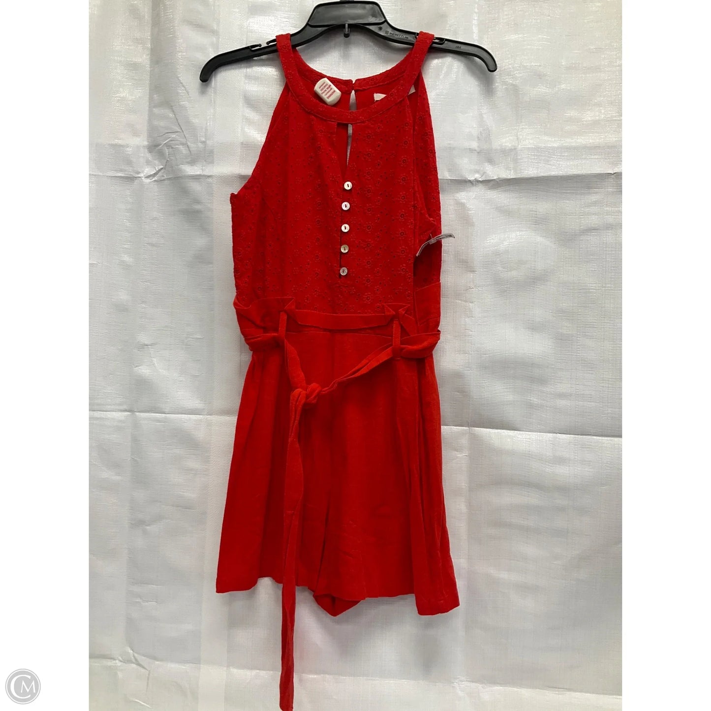 Romper By Miami In Orange, Size: M