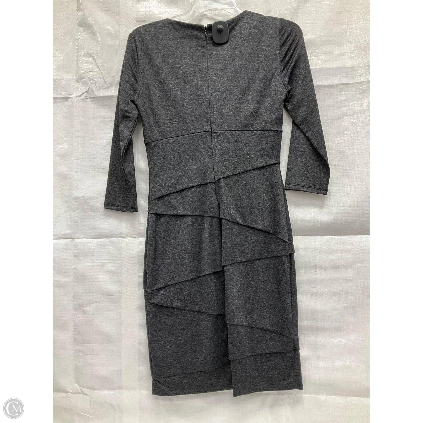Dress Work By White House Black Market In Grey, Size: S