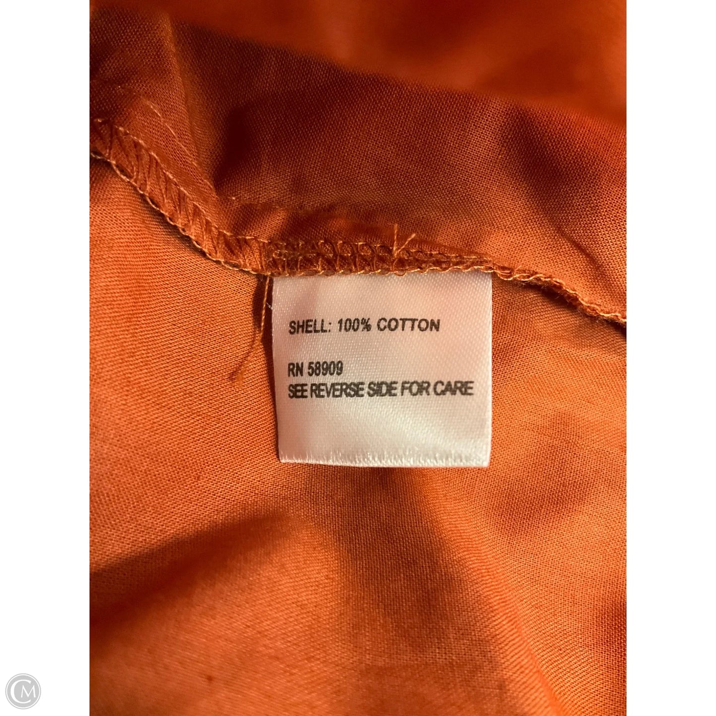 Top 3/4 Sleeve By Gianni Bini In Orange, Size: Xs