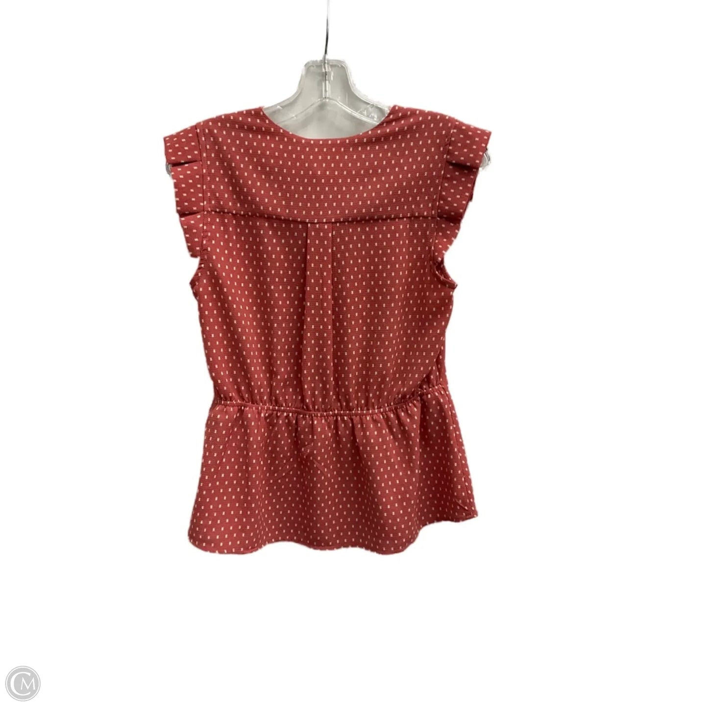 Top Sleeveless By Monteau In Pink, Size: M